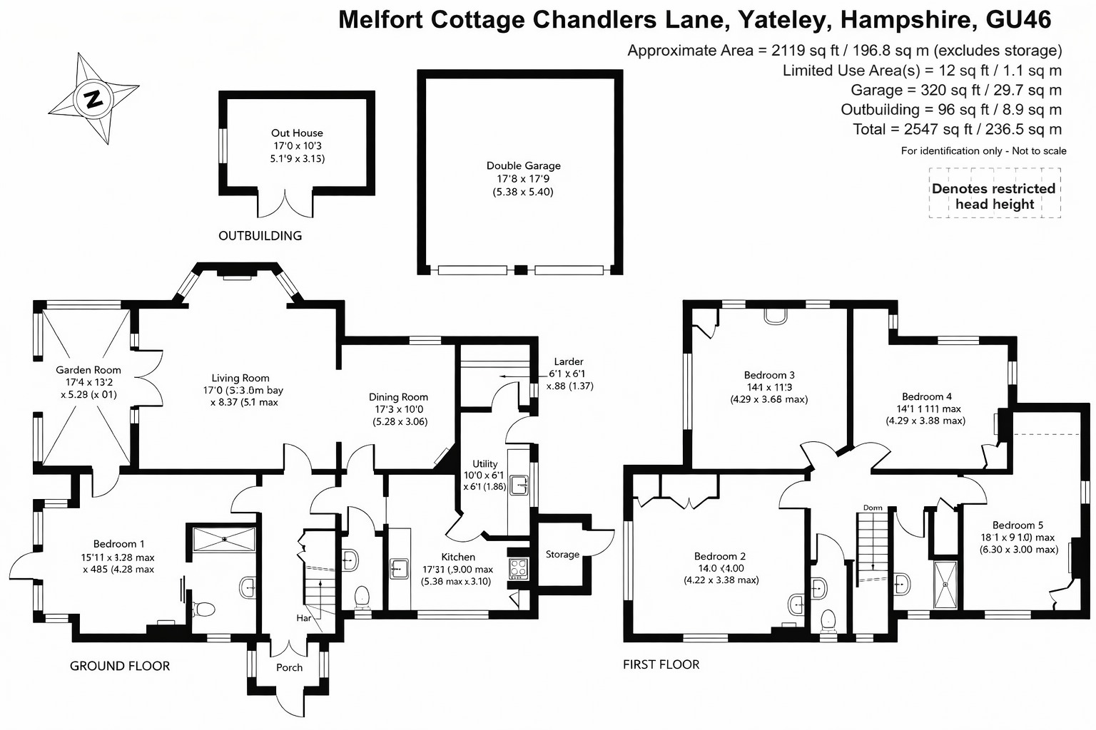 Chandlers Lane, Yateley, Hampshire, GU46 floorplan