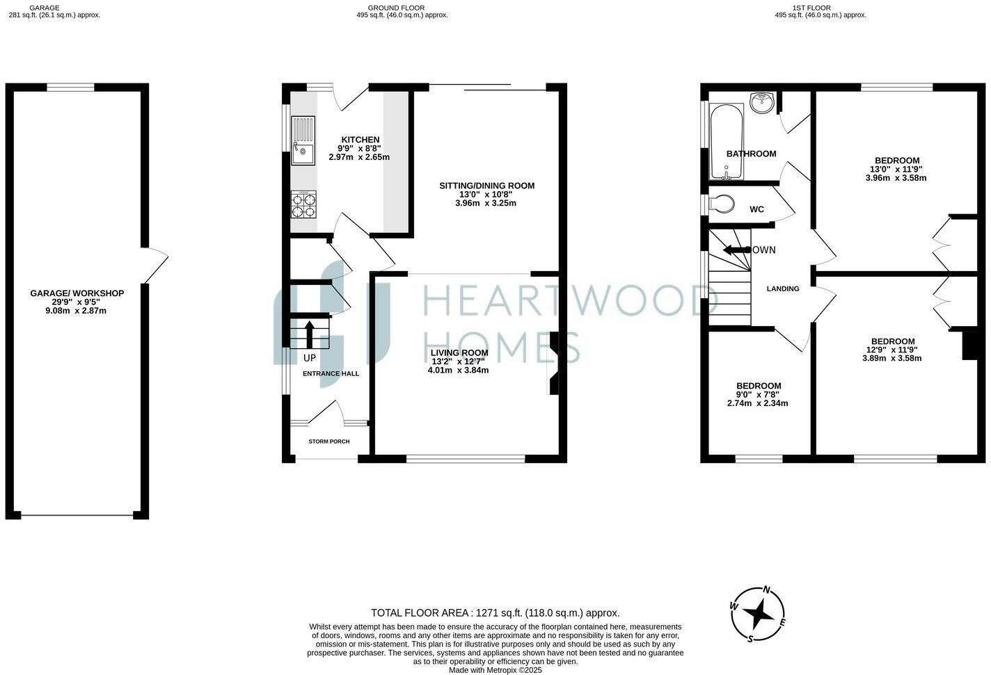 Woodfield Way, St. Albans, AL4 9RX floorplan
