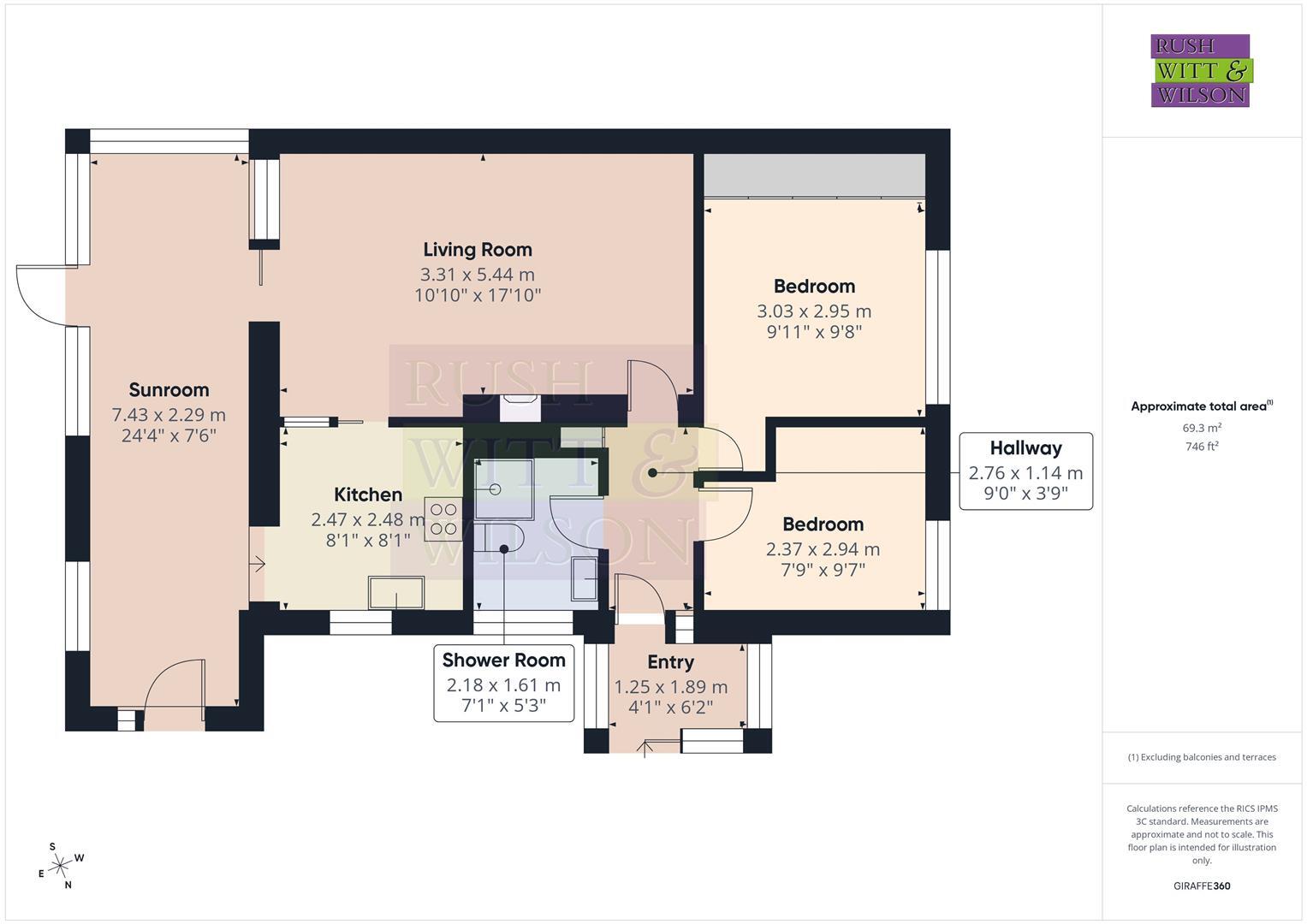 Harbour Farm, Winchelsea Beach, Winchelsea floorplan