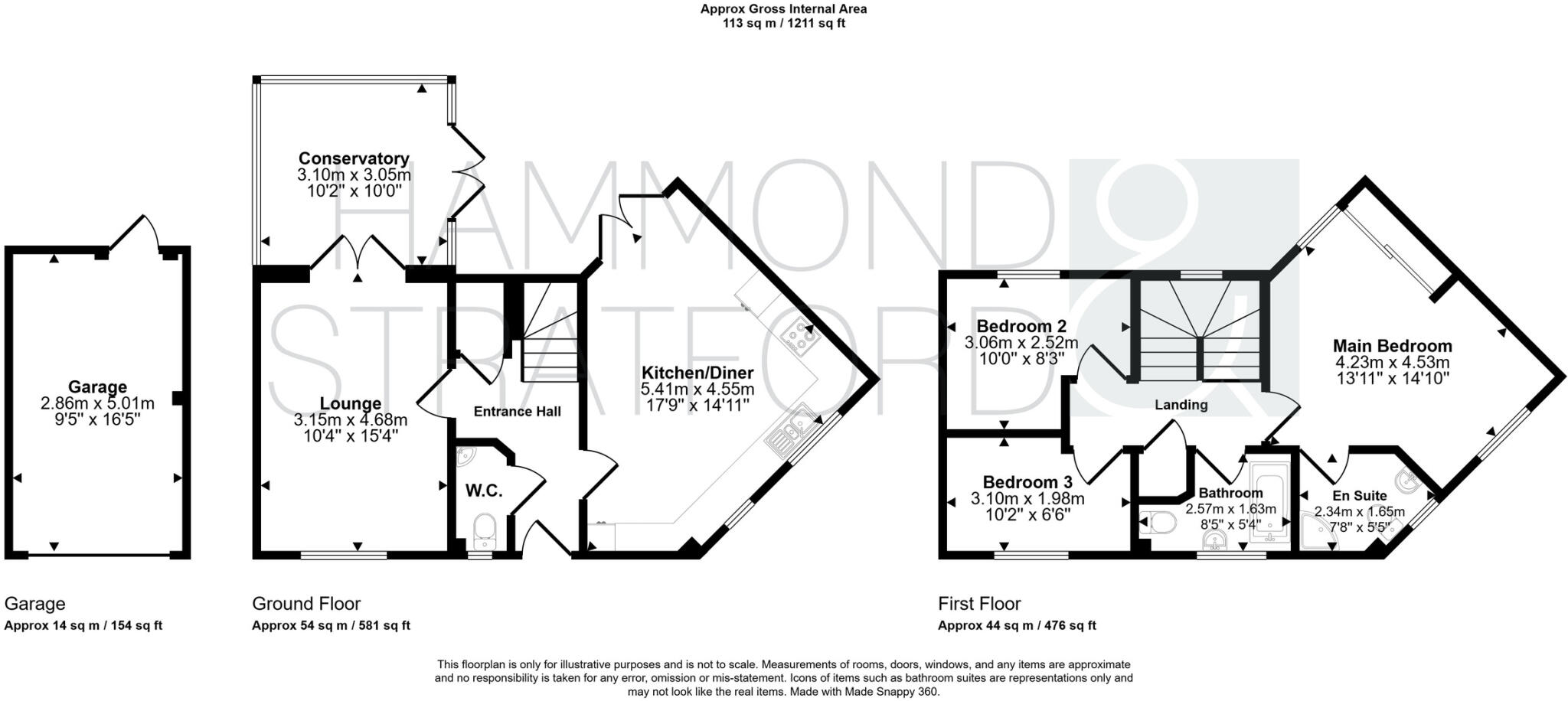 Camelia Close, Hethersett floorplan