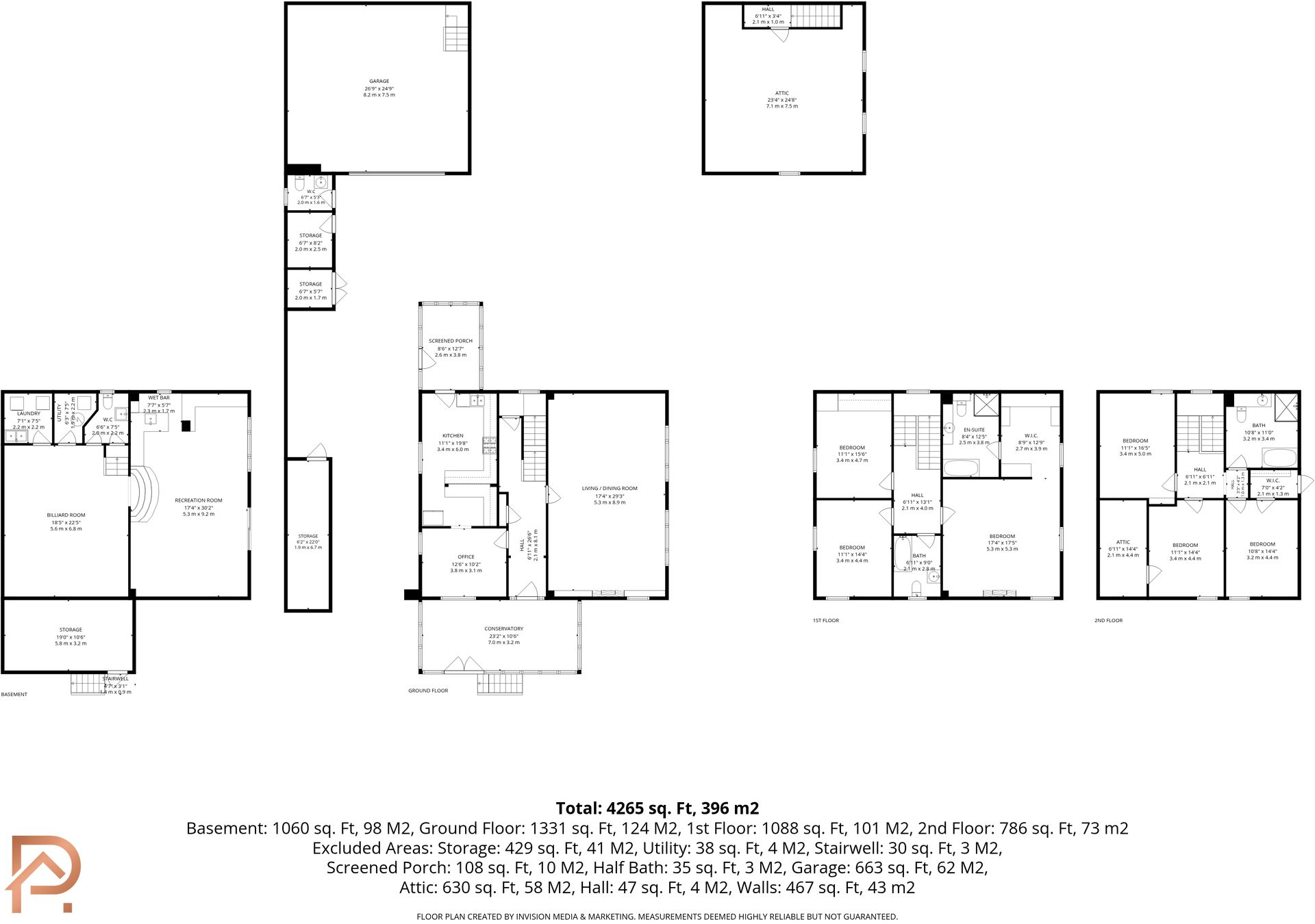 Rocklands Bay View Road Port St Mary IM9 floorplan