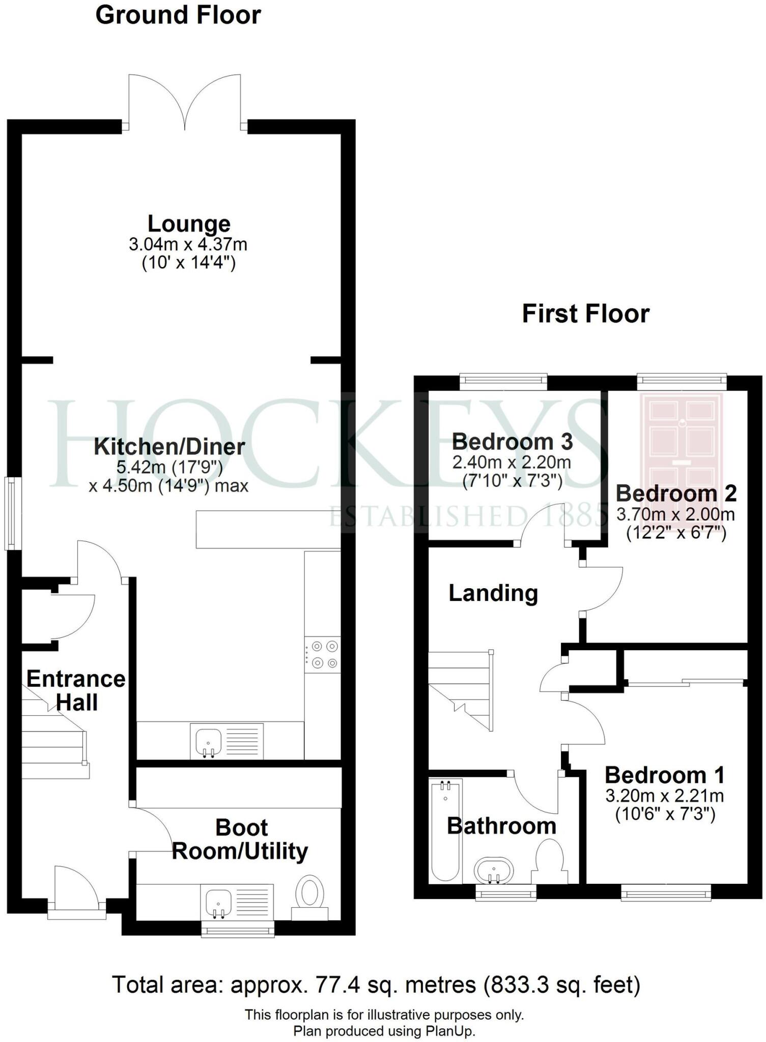 Balland Field, Willingham, CB24 floorplan