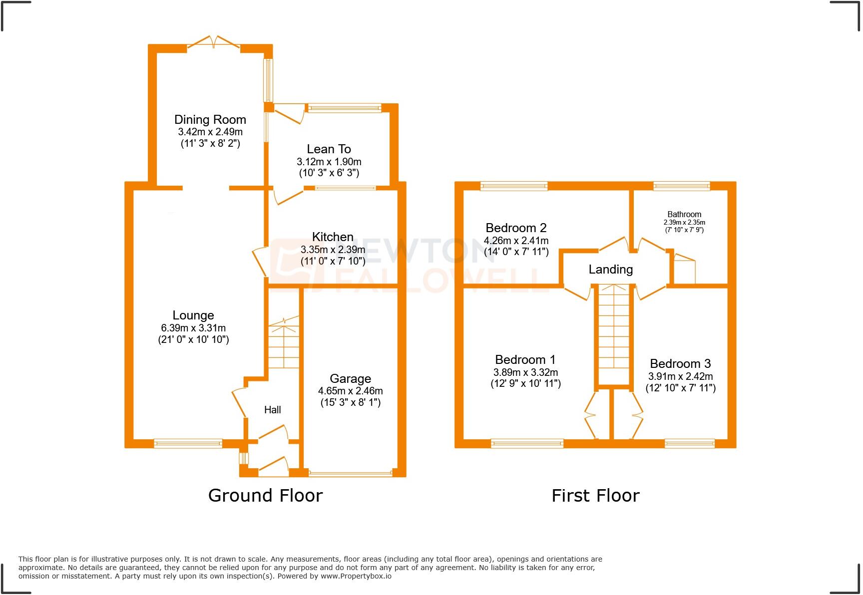 Lyndene Close, Earl Shilton, LE9 floorplan