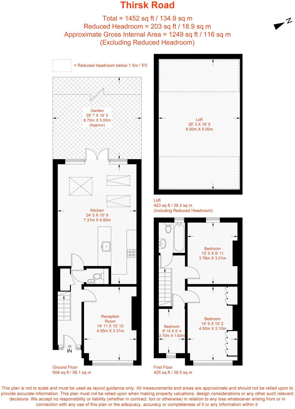 Thirsk Road, Mitcham, CR4 floorplan