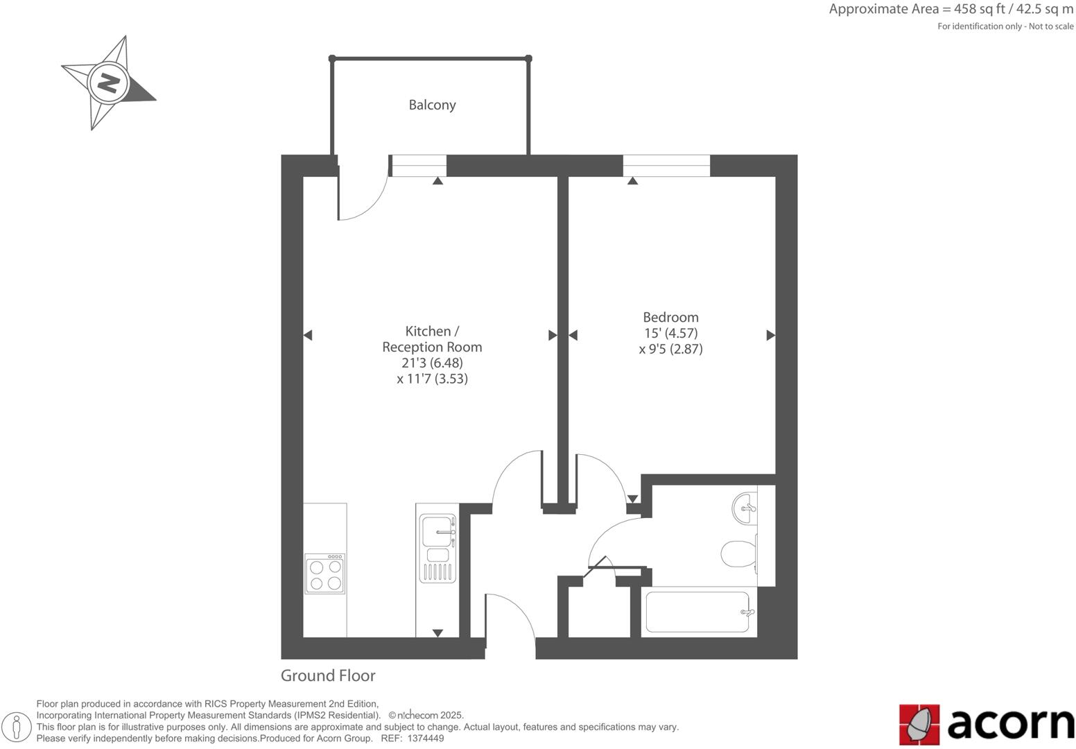 Blakes Road, London floorplan