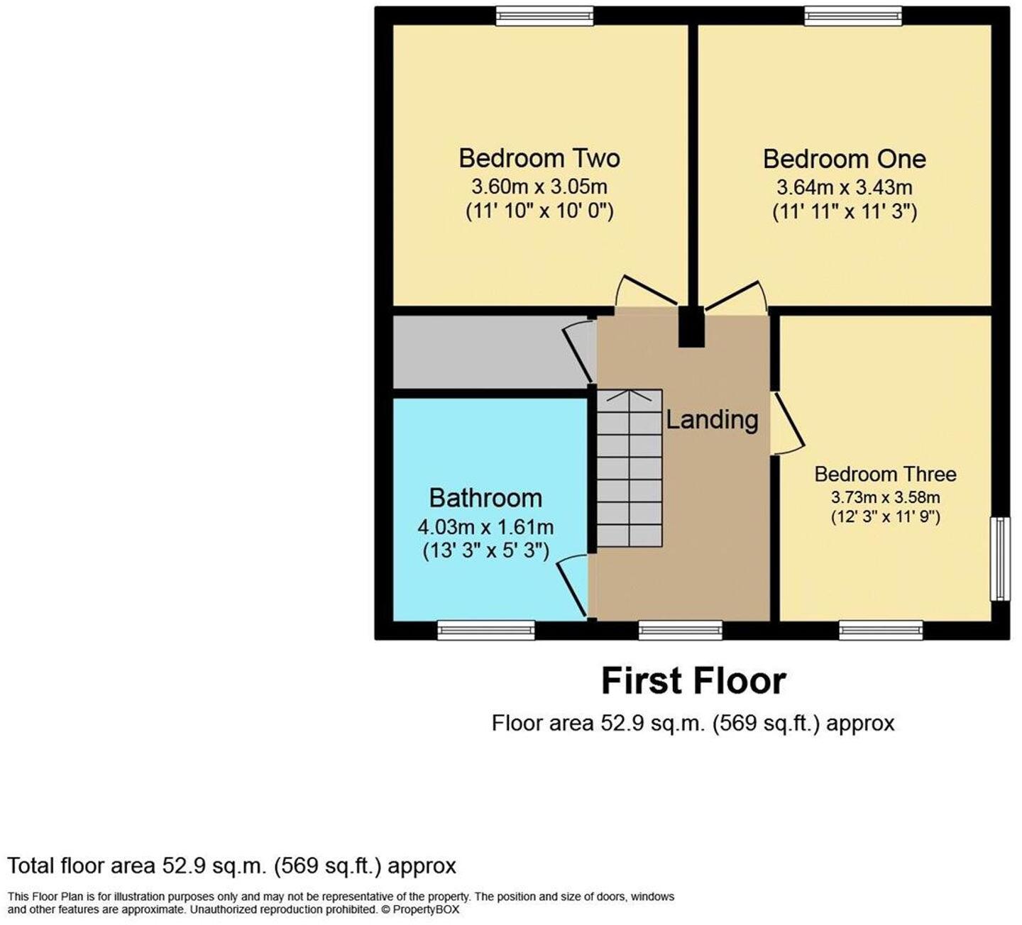 Lloc, Holywell, CH8 floorplan
