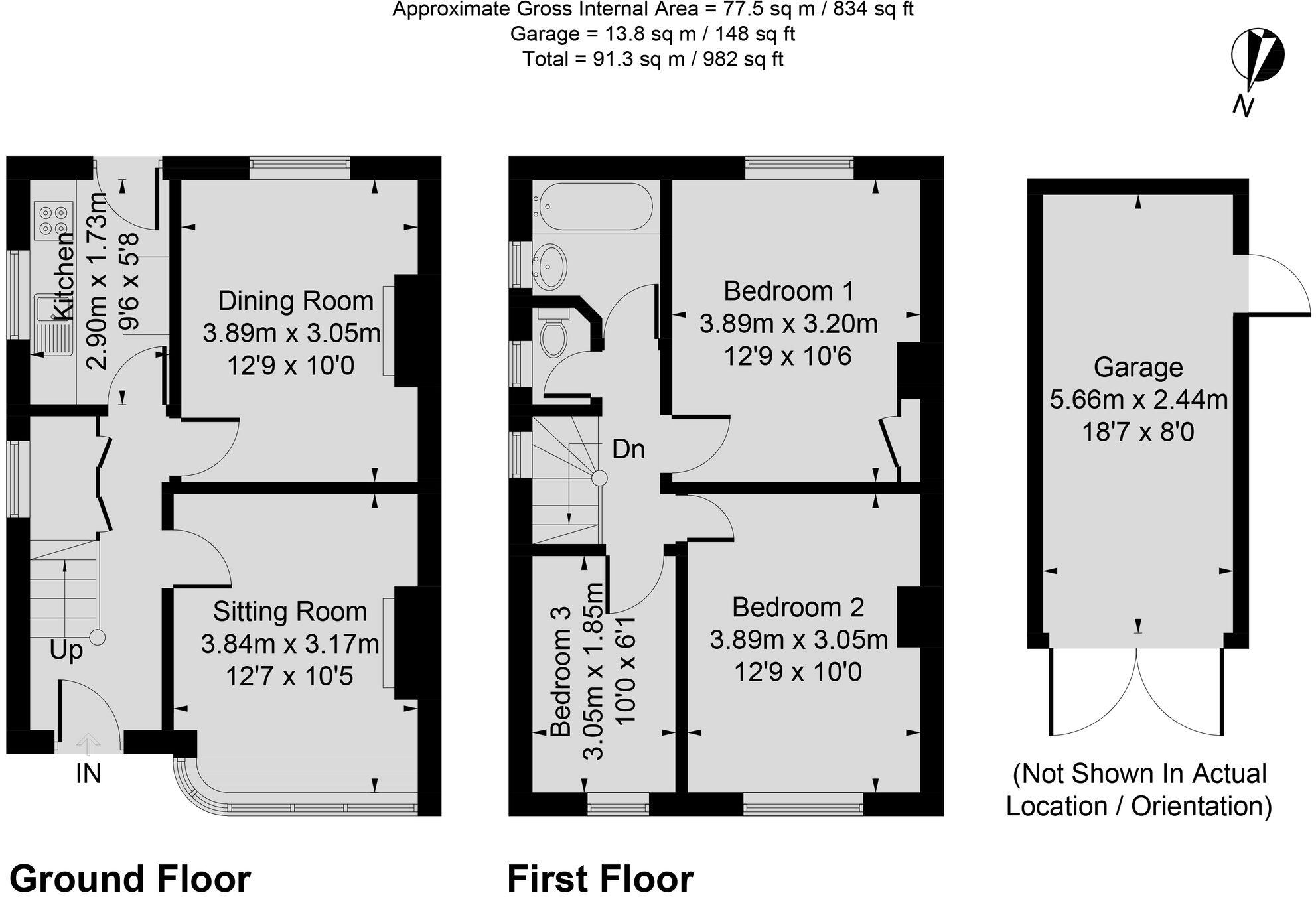 Maple Close, Oxford, OX2 floorplan