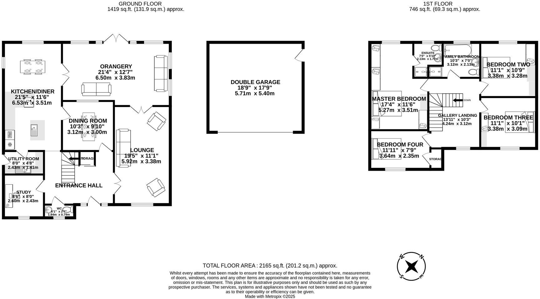 Bradkirk Lane, Bamber Bridge, Preston floorplan