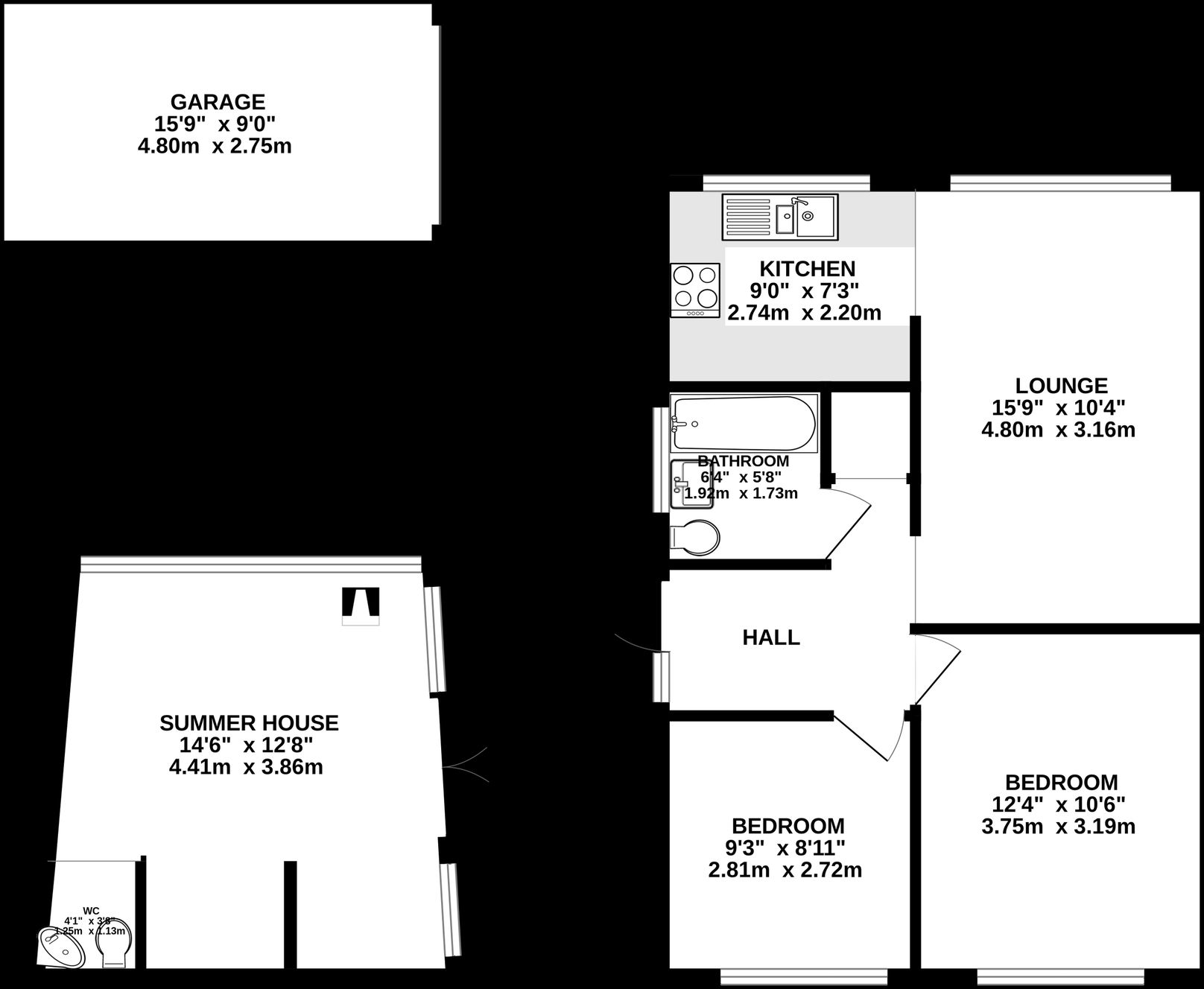 6, Frankland Close, Falmouth, TR11 floorplan