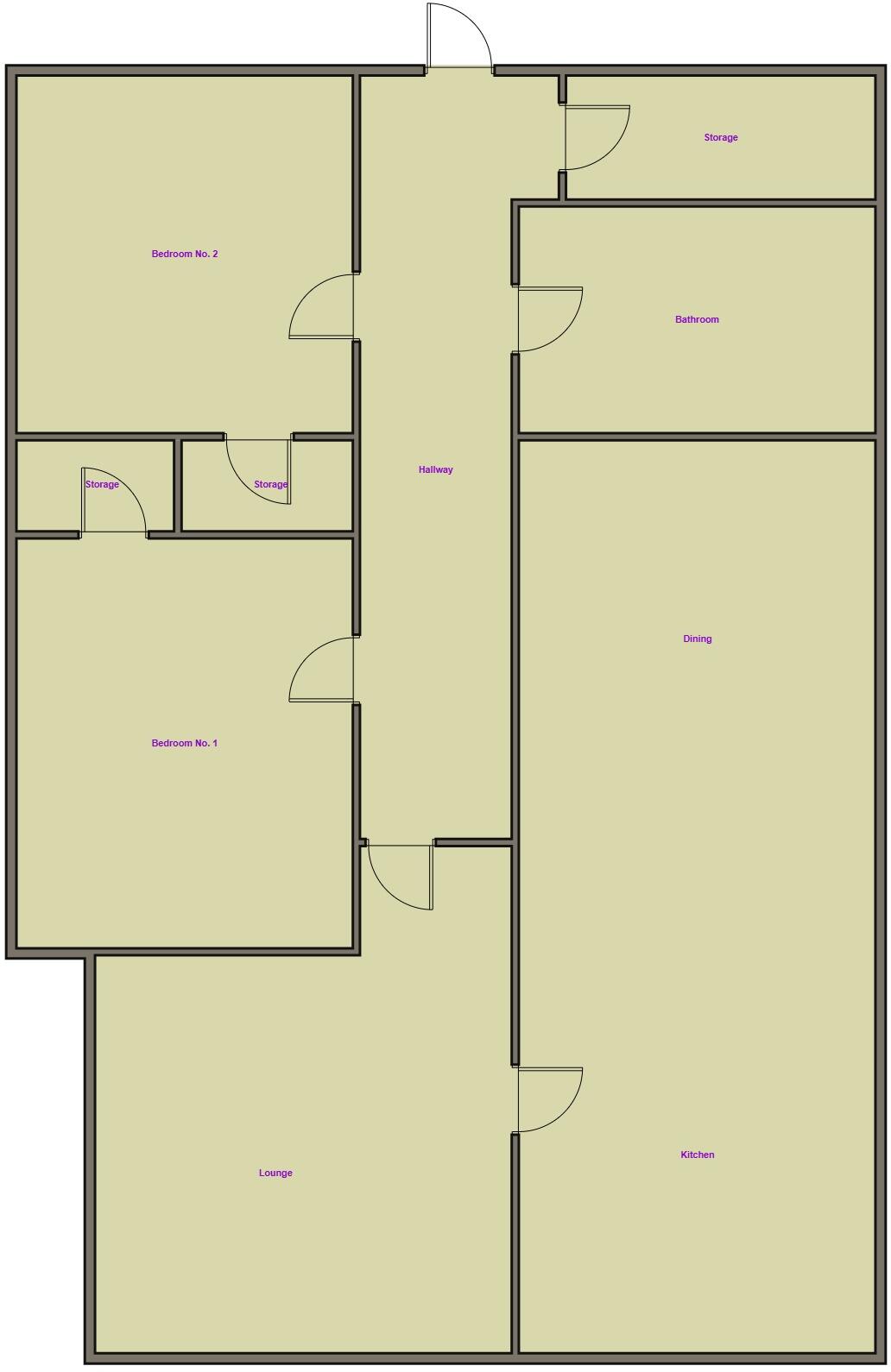 91 Newlands Place, Cumbernauld, North Lanarkshire floorplan