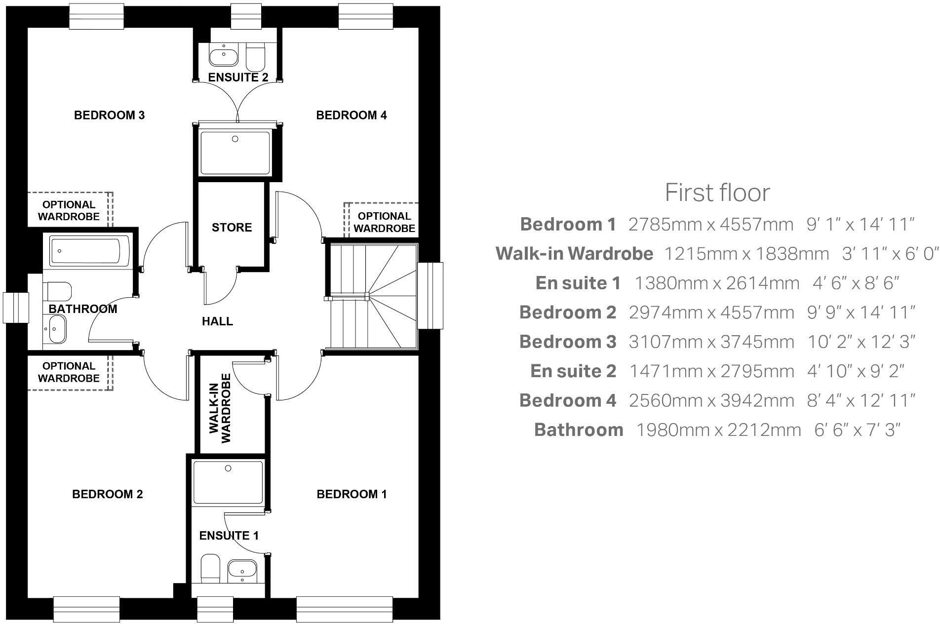 Central Square, 
Duntarvie Castle Road,
Winchburgh,
EH52 6FJ
 floorplan