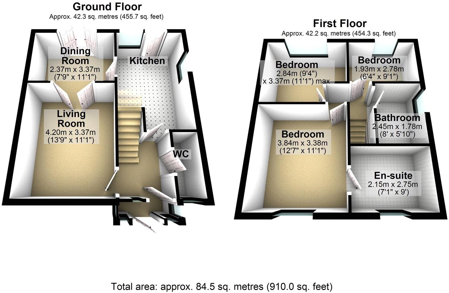 Lowood Close, Milnrow, Rochdale, Greater Manchester, OL16 floorplan