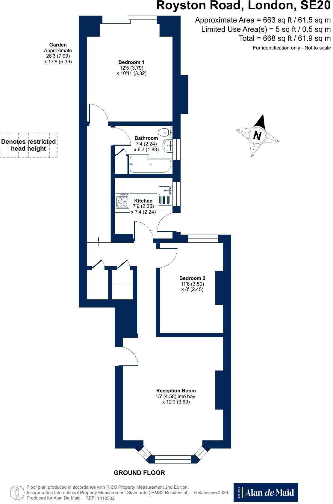 Royston Road, London floorplan