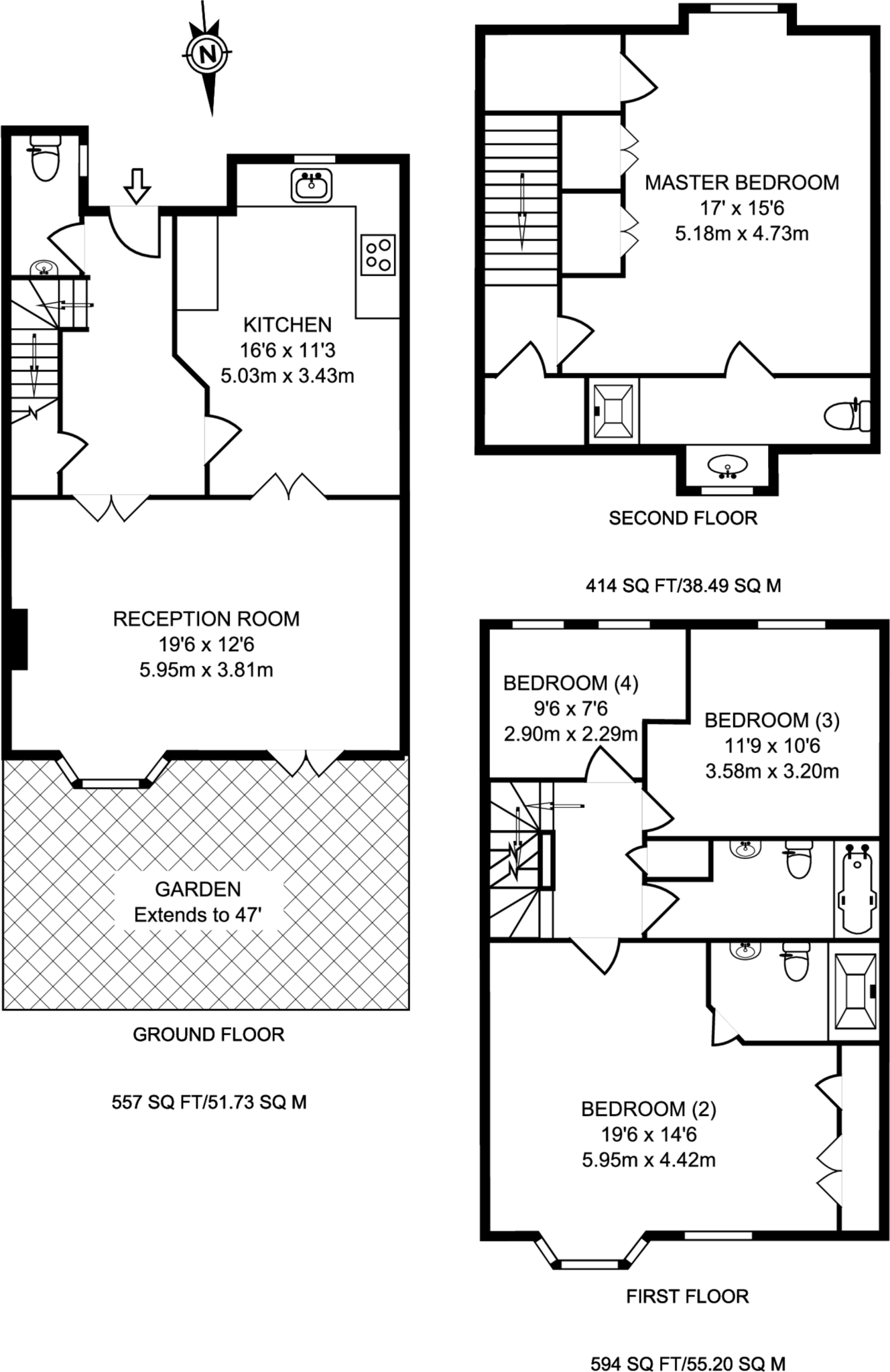 St Mary's Road, Ealing Broadway, London, W5 floorplan