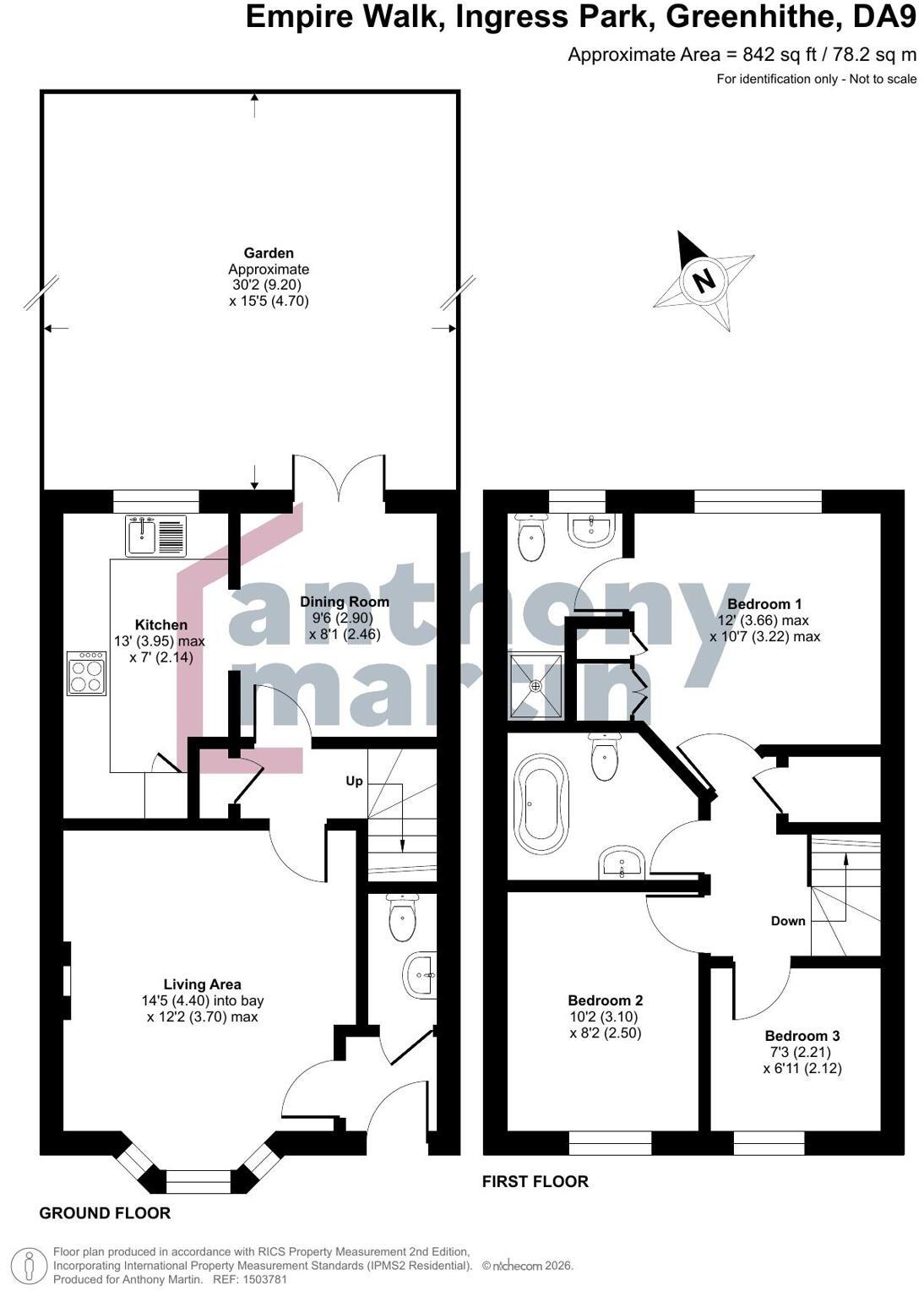 Empire Walk, Ingress Park, Greenhithe, Kent, DA9 floorplan