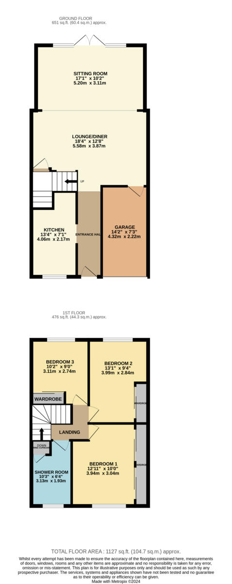 Ferry Road, Hullbridge, SS5 6 floorplan
