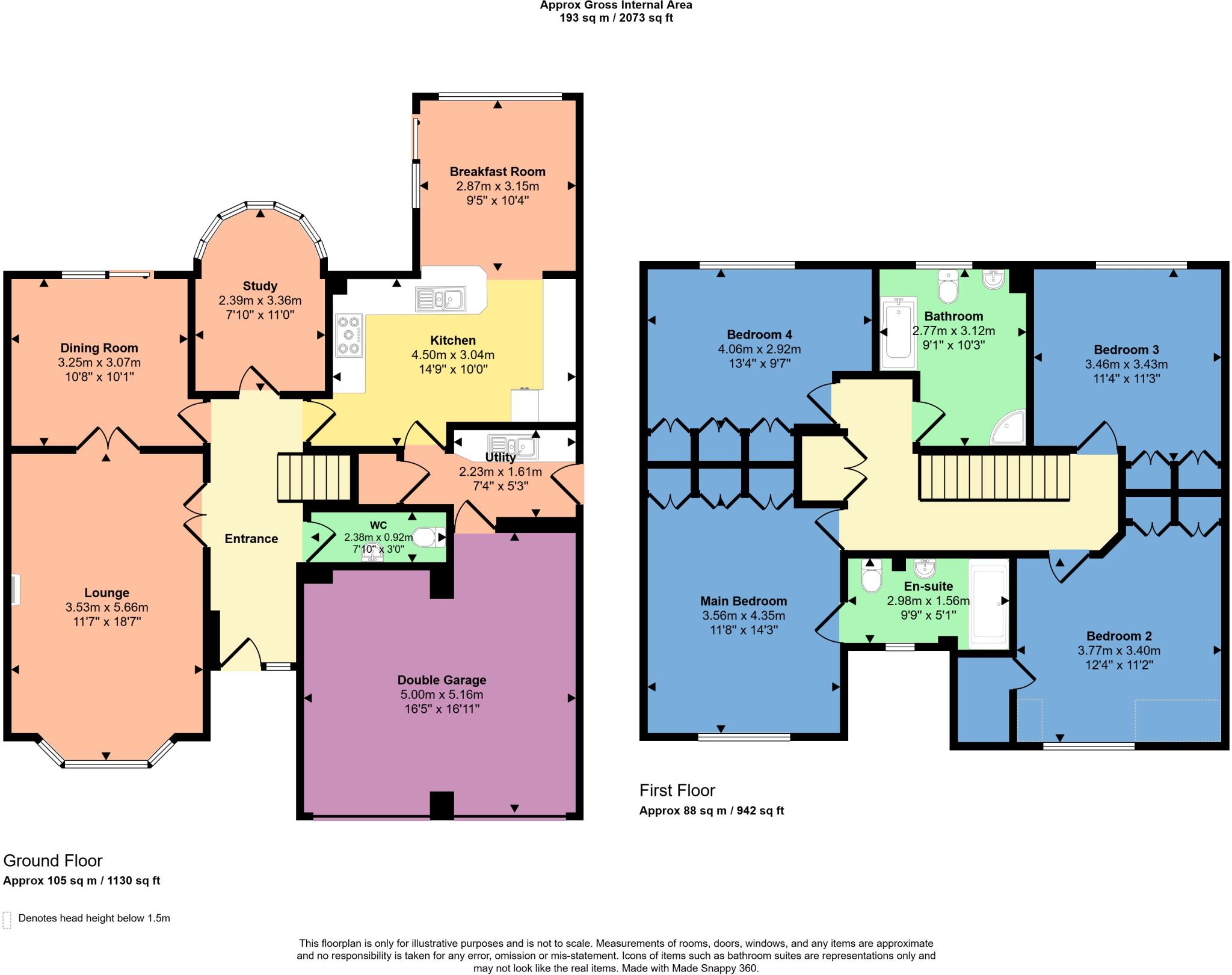 Windrush Drive, Hinckley floorplan