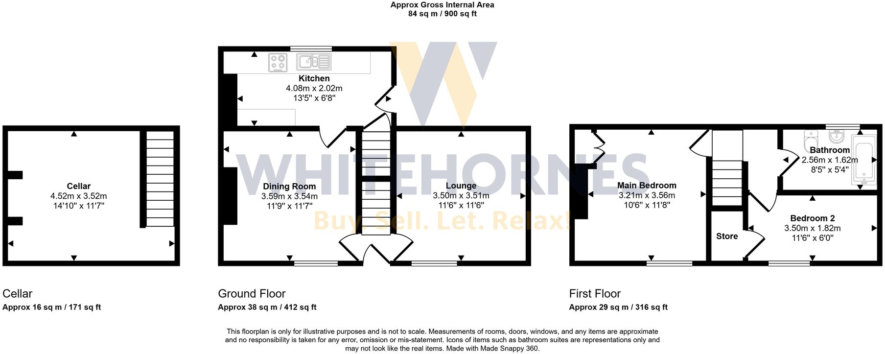 Valley Road, Meersbrook, S8 floorplan