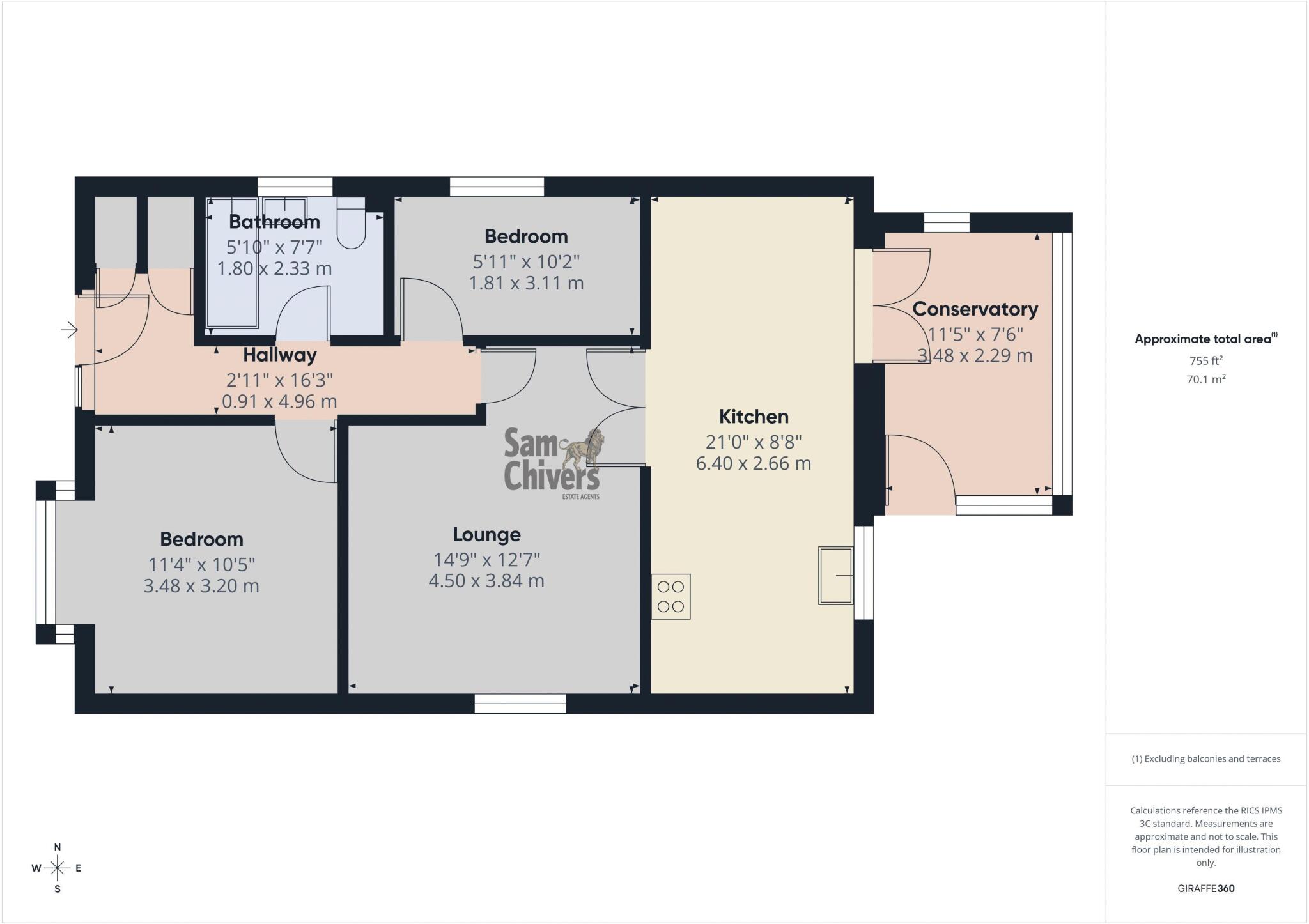 Tennis Court Road, Paulton floorplan