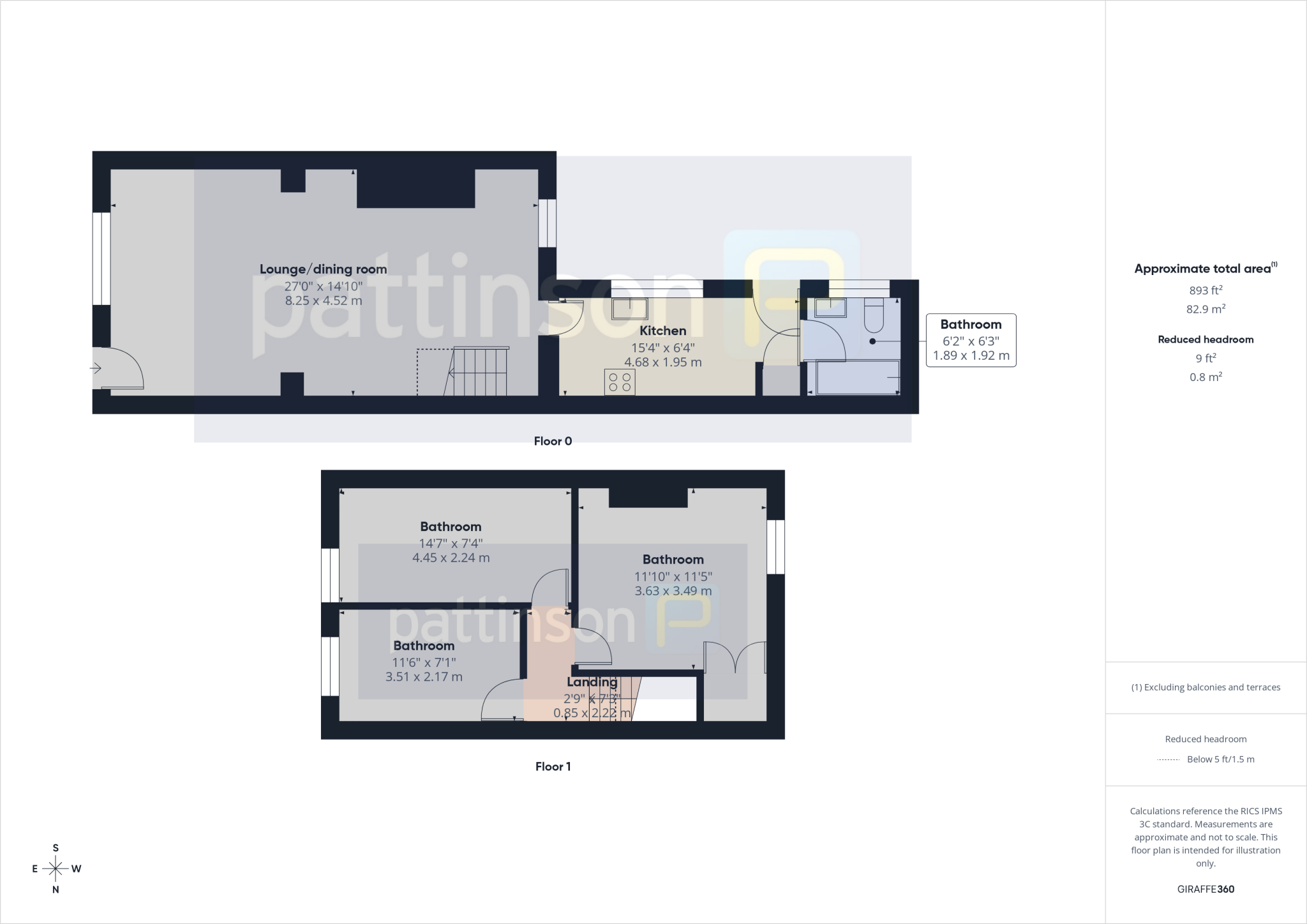 Humber Street, Chopwell, Newcastle upon Tyne, Tyne and Wear, NE17 7DQ floorplan