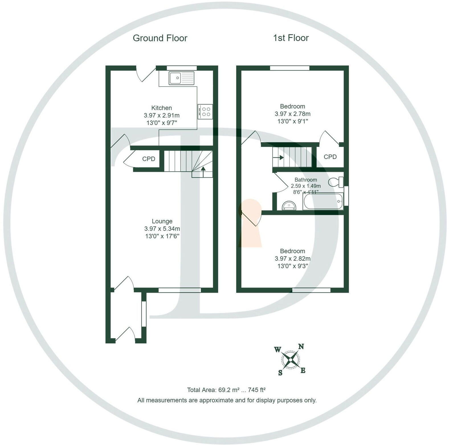 Conifer Close, Whitby, Ellesmere Port, CH66 floorplan