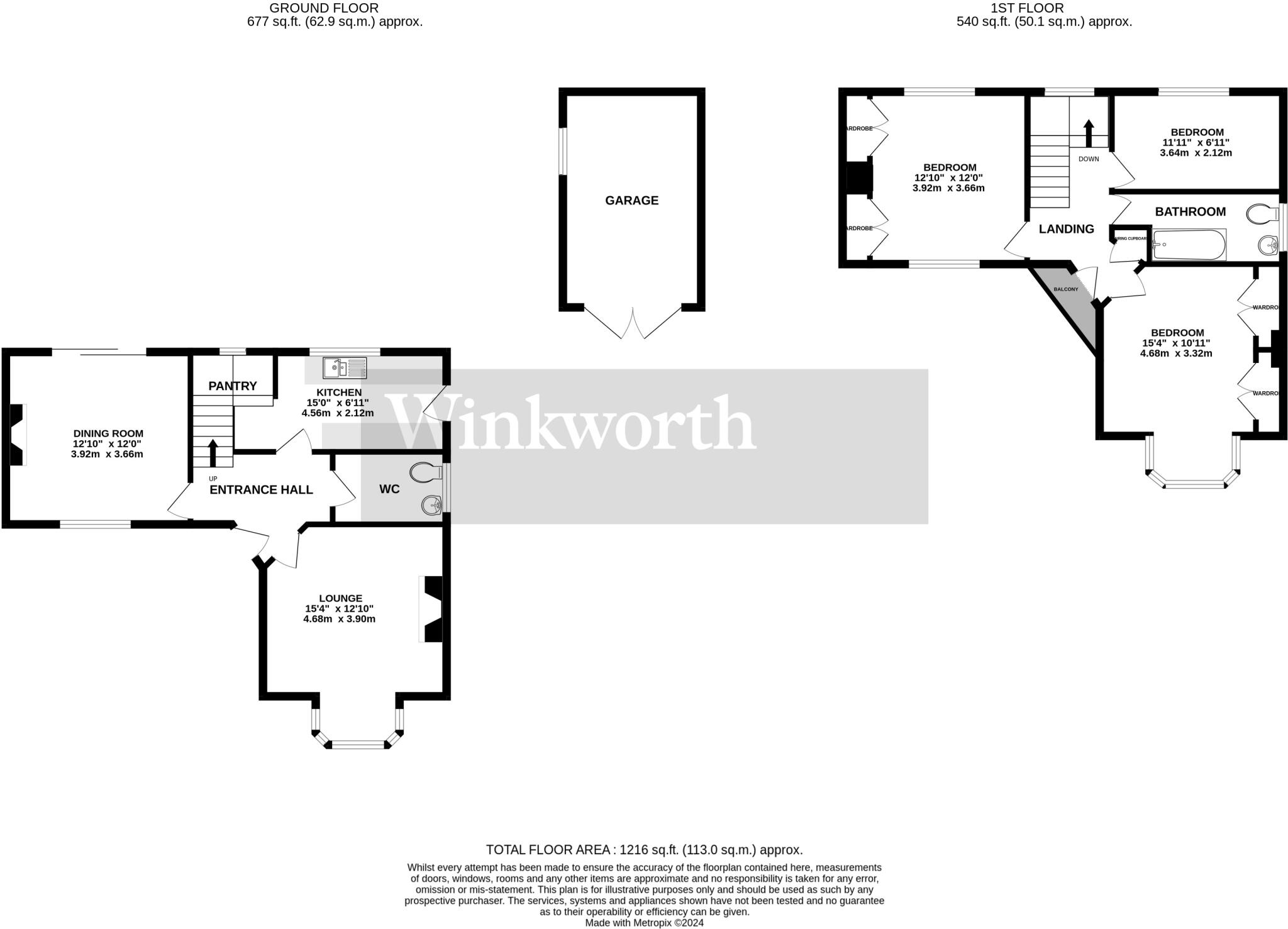 Lawn Crescent, Thorpe End, Norwich, Norfolk, NR13 floorplan