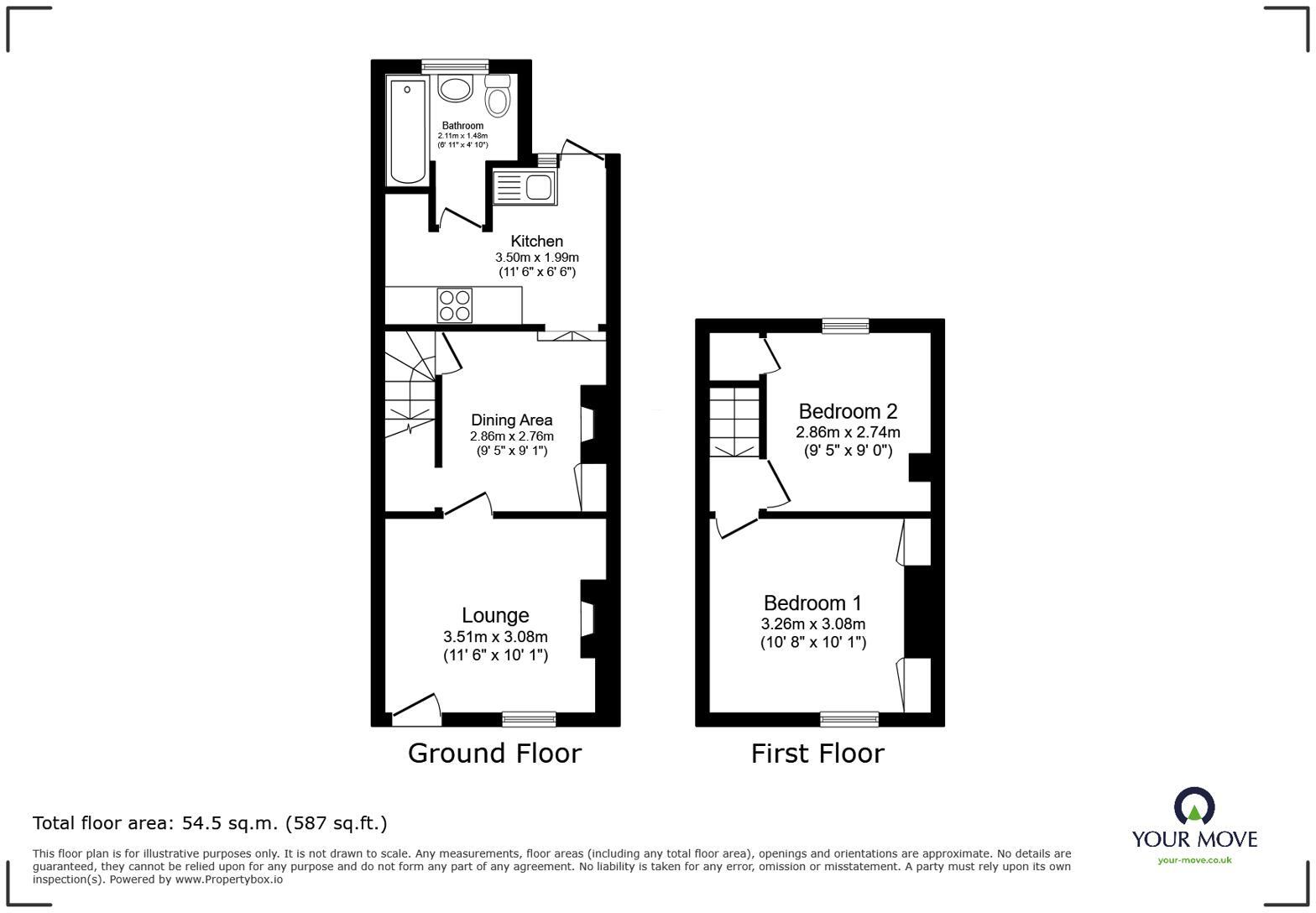 Anchor Lane, West Street, Deal, Kent, CT14 floorplan