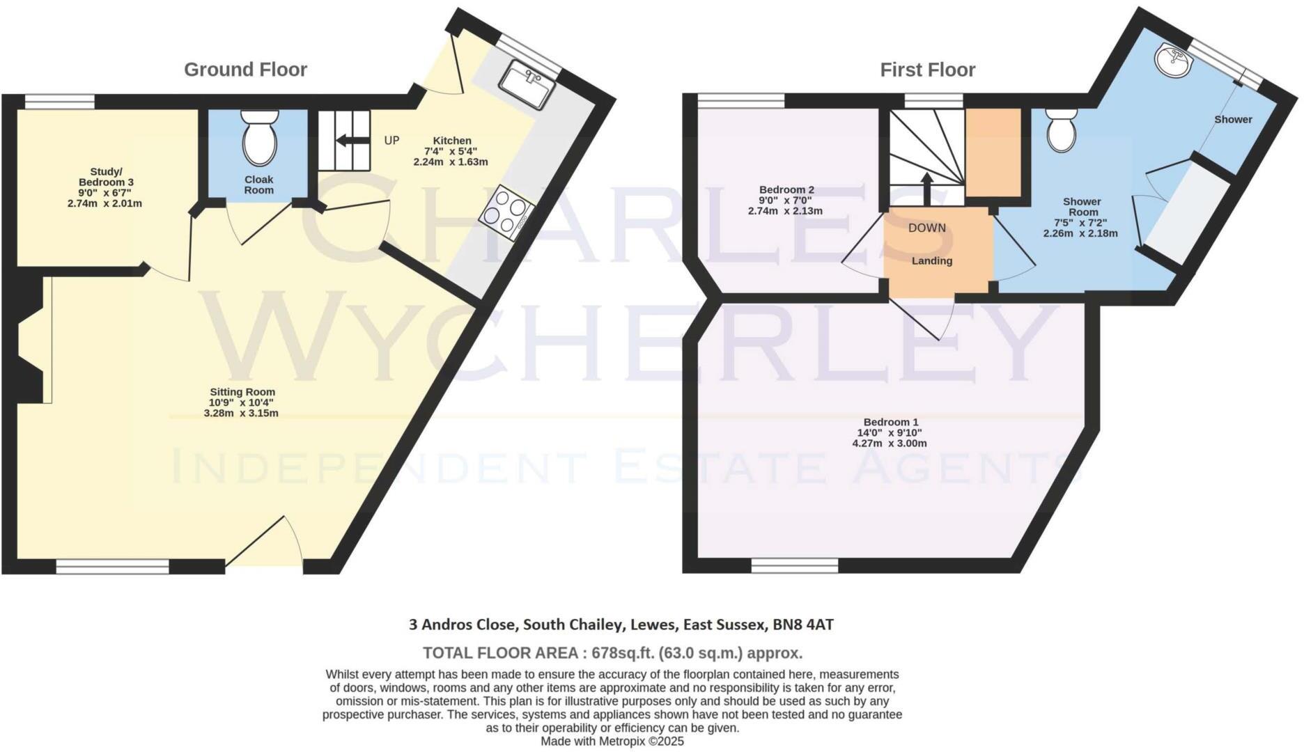 Andros Close, South Chailey floorplan