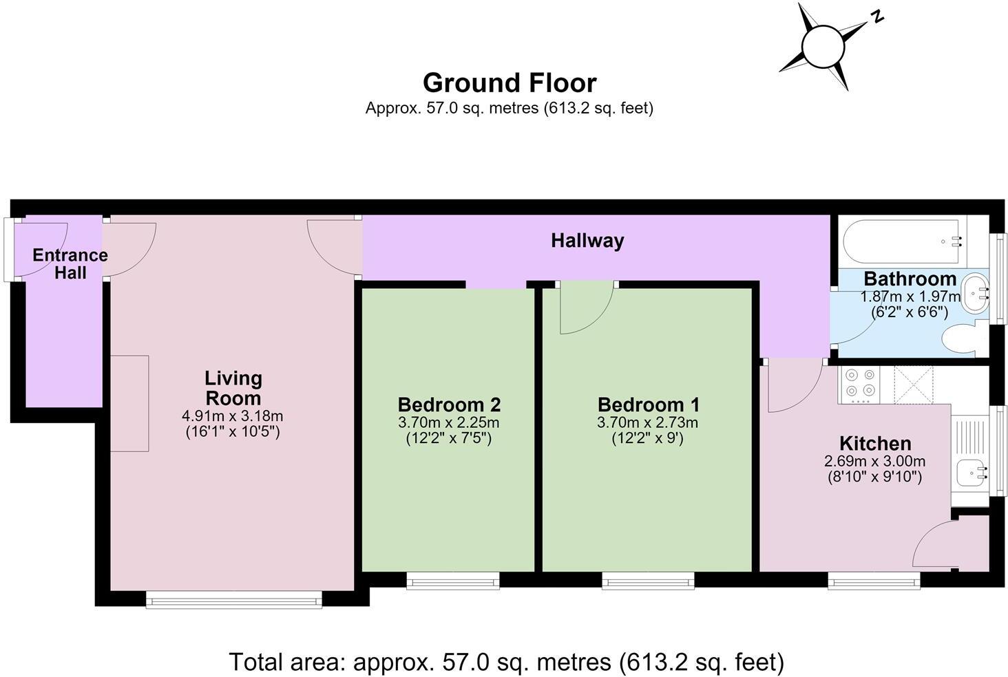 Kent Street, Whitstable floorplan