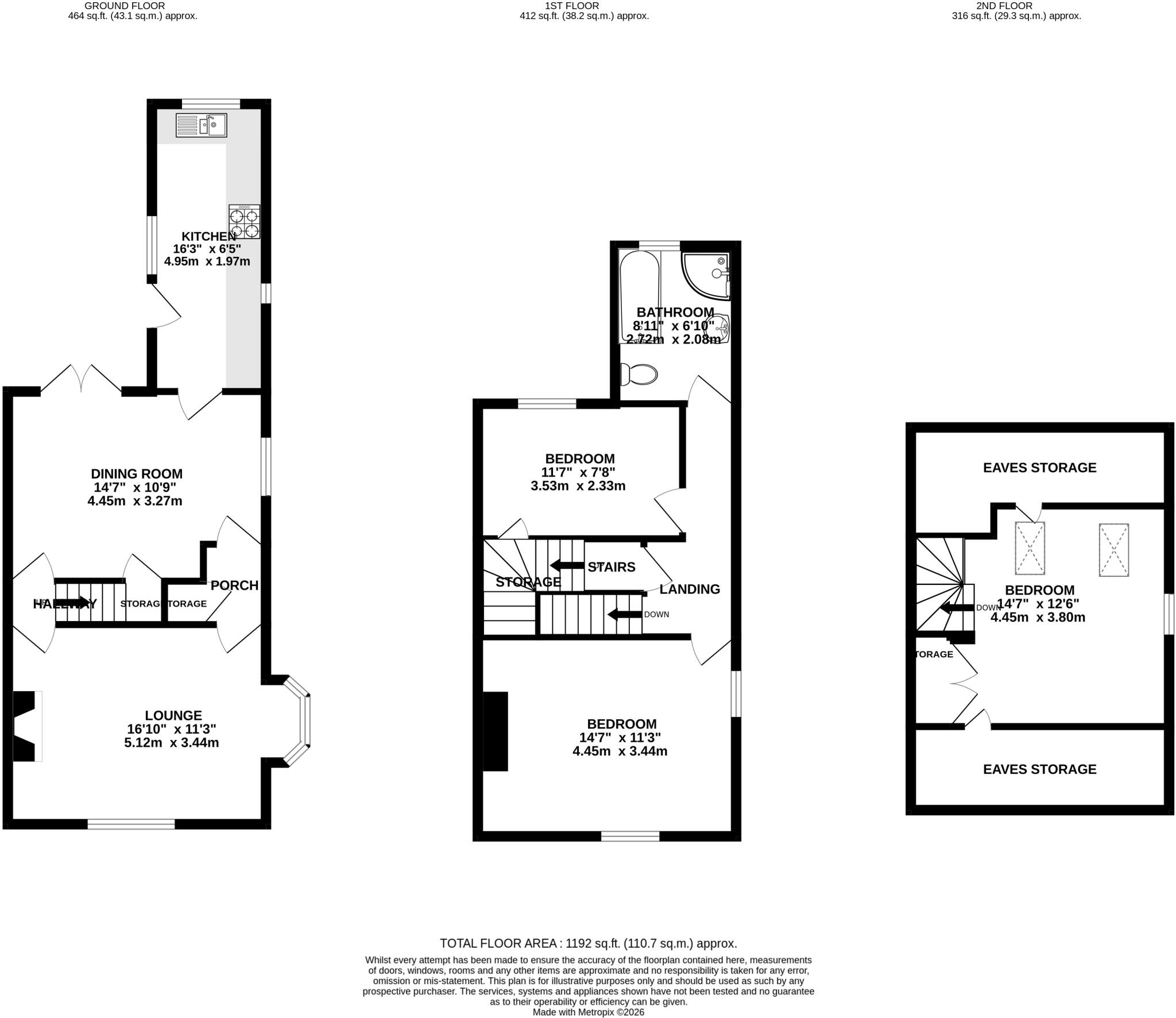 Fishpool Street, St Albans, Herts, AL3 floorplan