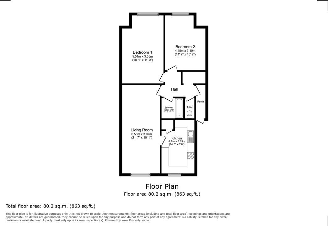Prospect Street, Reading, Berkshire floorplan