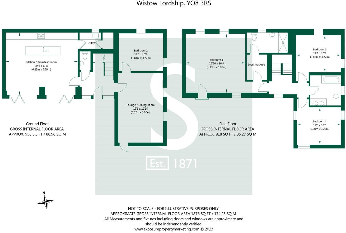 Wistow Lordship, Selby floorplan
