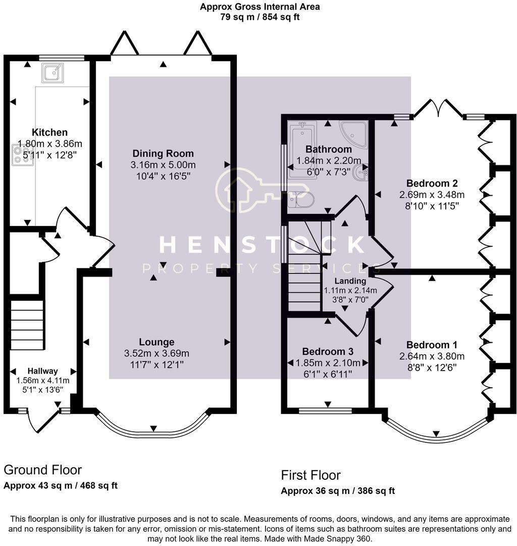 Beech Walk, Middleton, Manchester, M24 floorplan