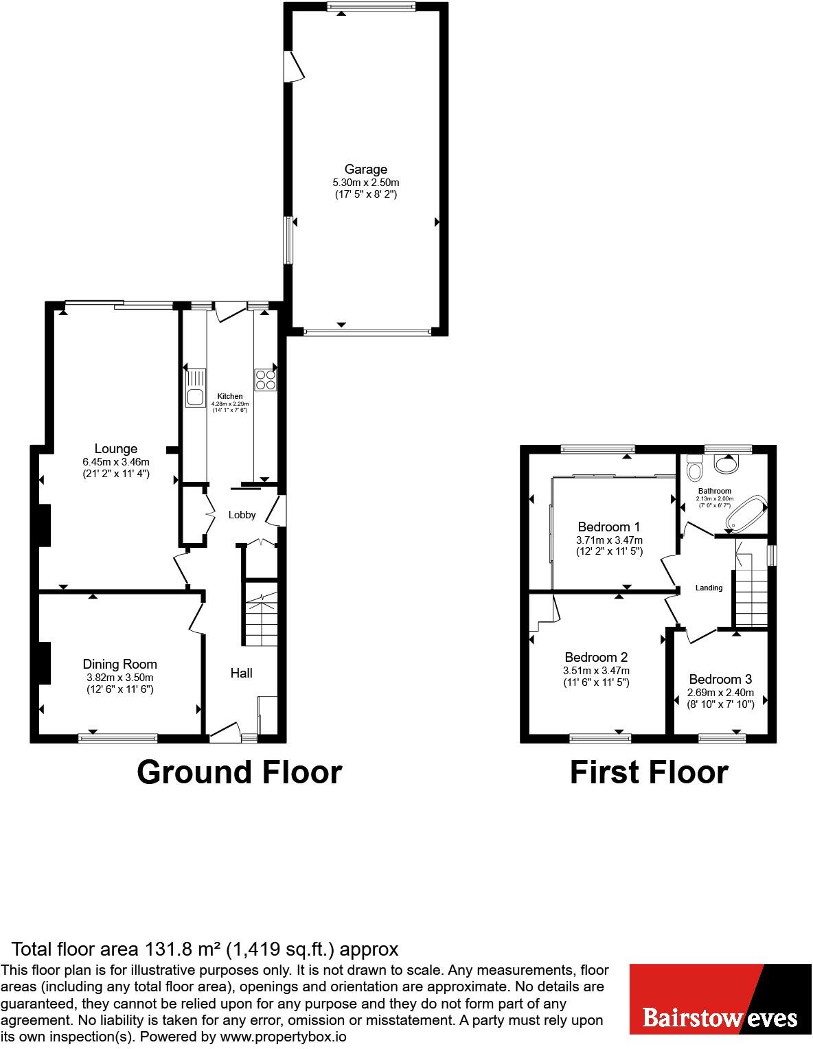 Ashpole Road, Braintree, Essex, CM7 floorplan
