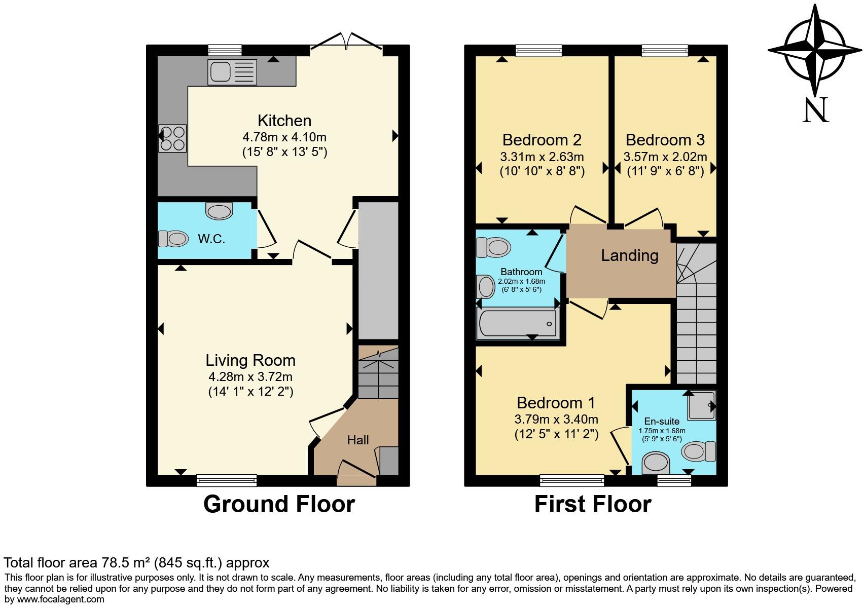 Fleetwood Road, Waddington, LN5 floorplan