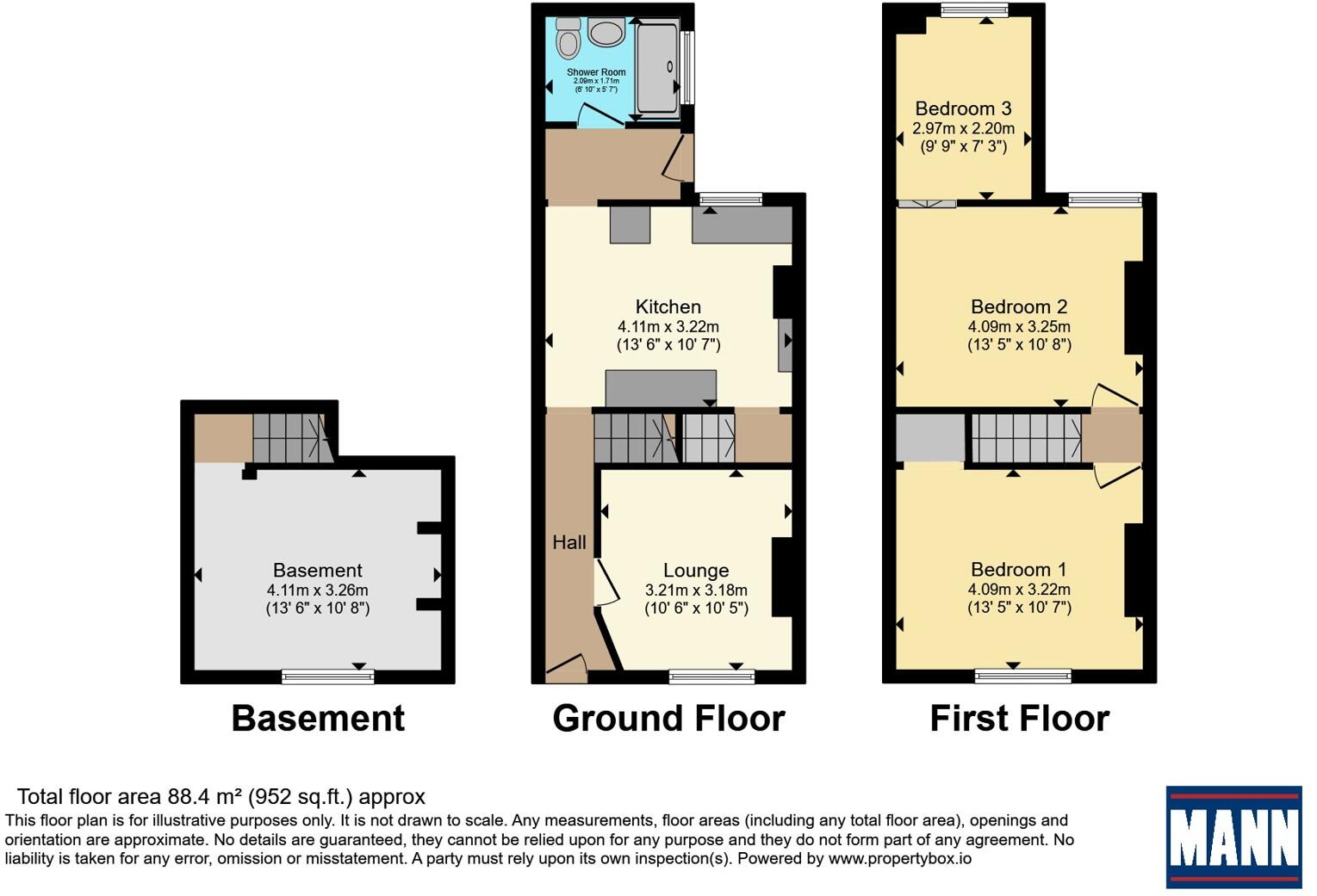 Dawes Street, Gillingham, Kent, ME7 floorplan