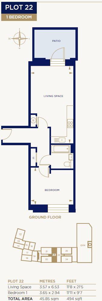 The Brewery, Portslade floorplan