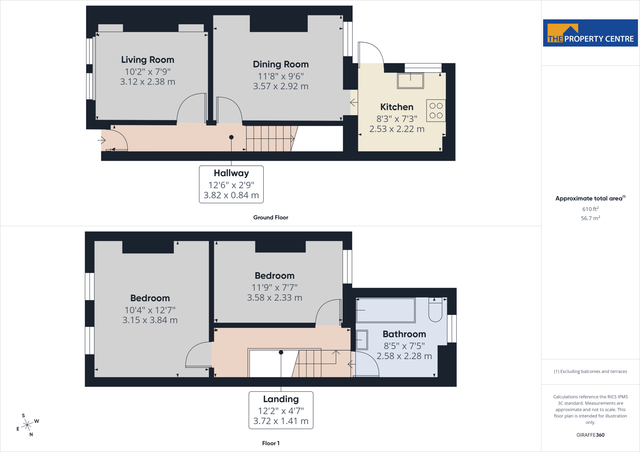 Richmond Avenue, Gloucester, Gloucestershire, GL4 floorplan
