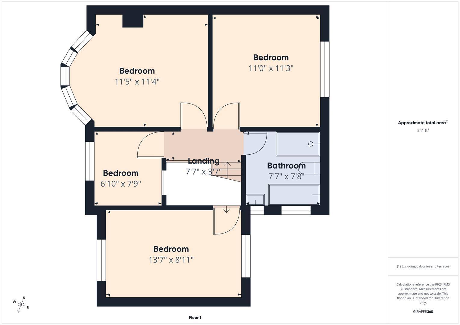Wellington Avenue, Wellfield, floorplan
