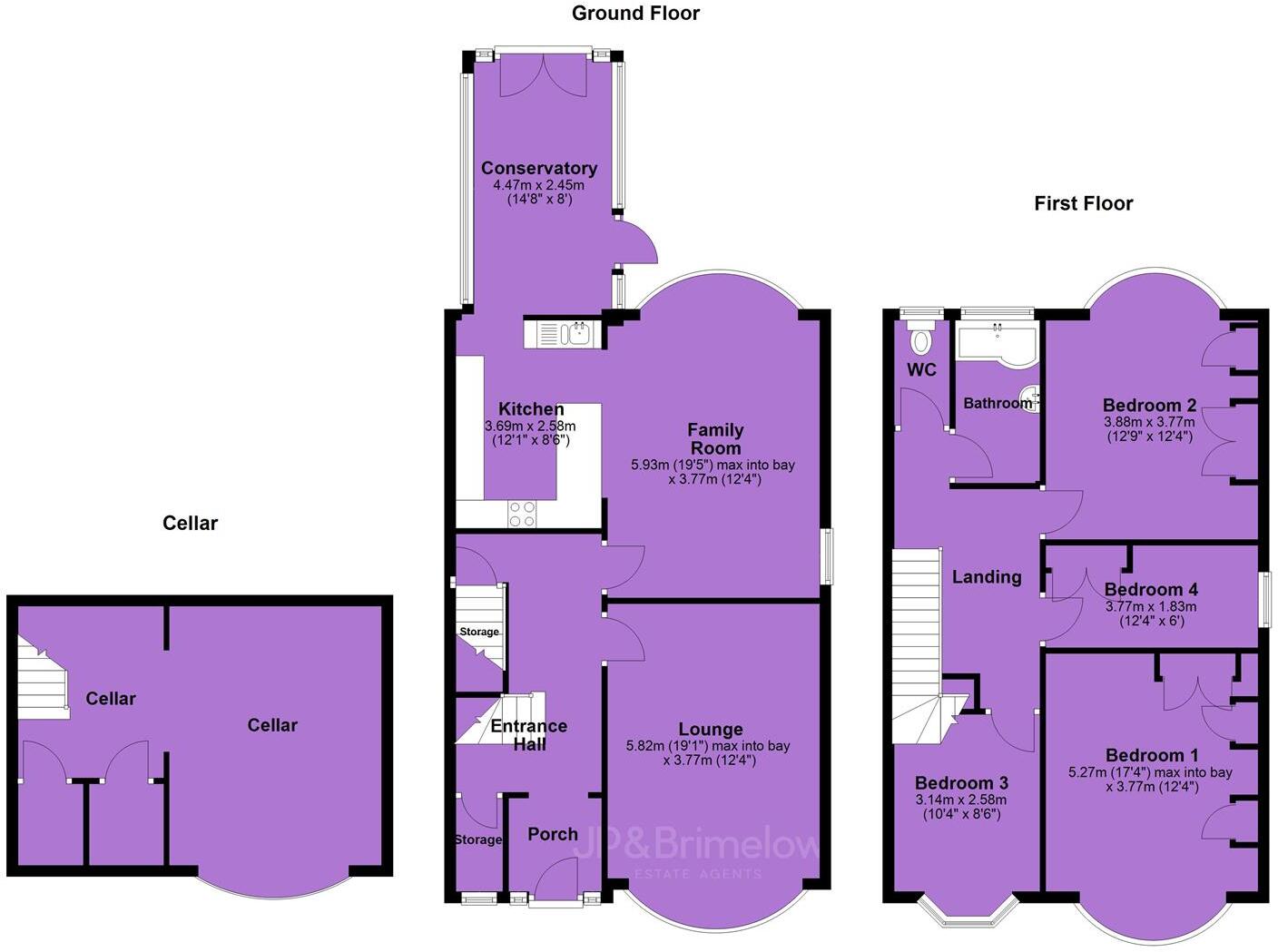 Brooks Road, Old Trafford floorplan