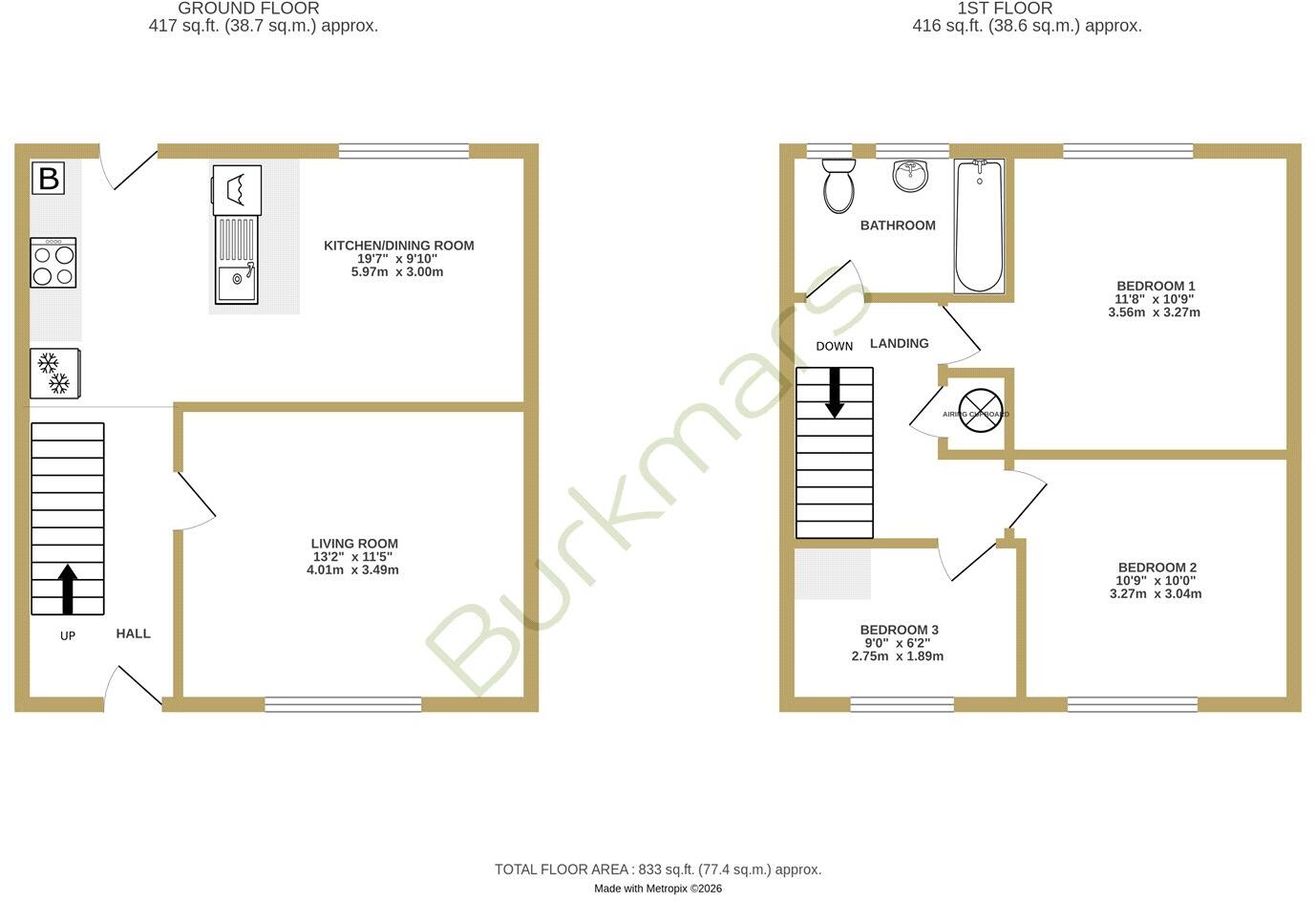 Seaton Close, Lymington, Hampshire, SO41 floorplan