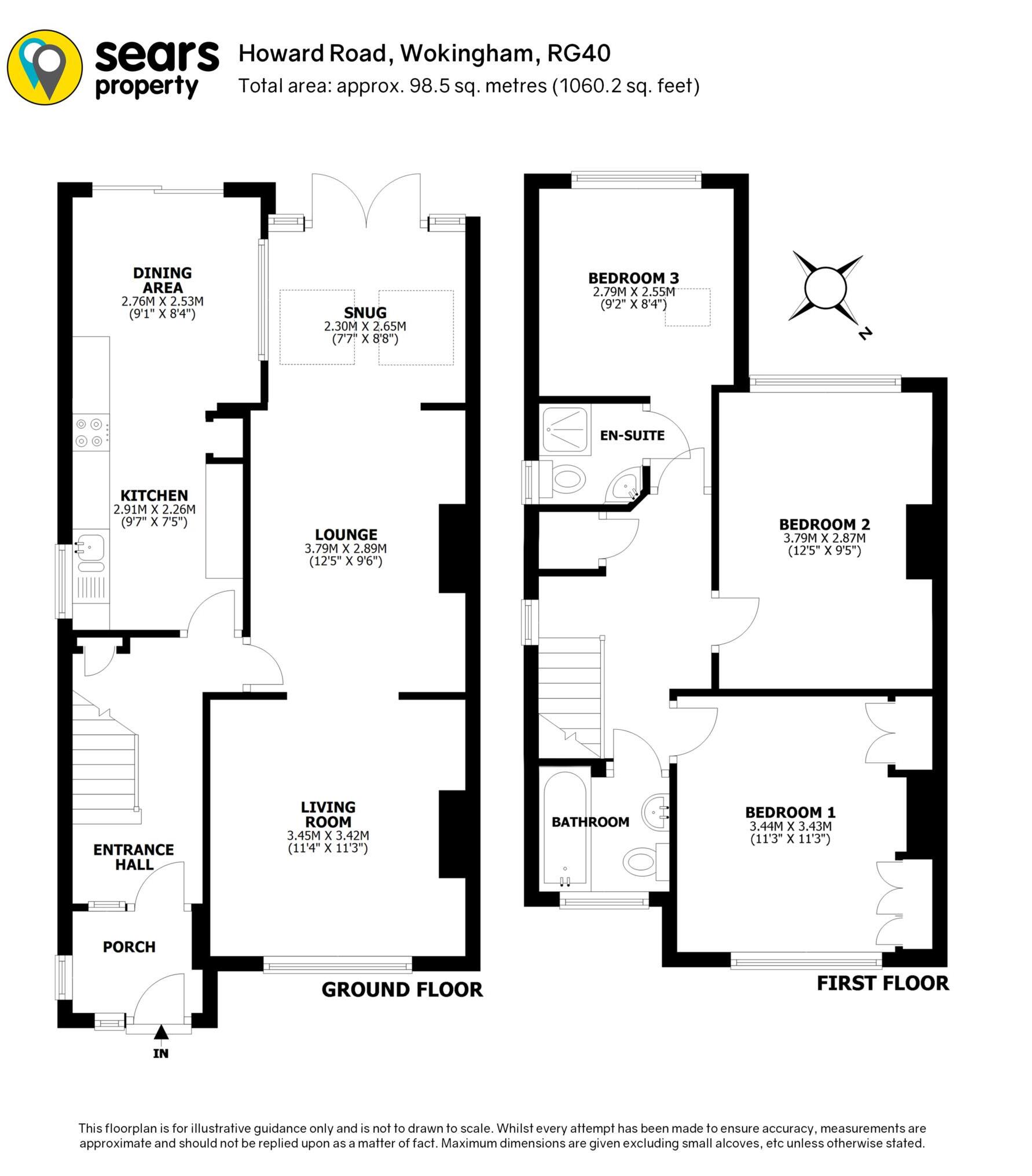 Howard Road, Wokingham floorplan
