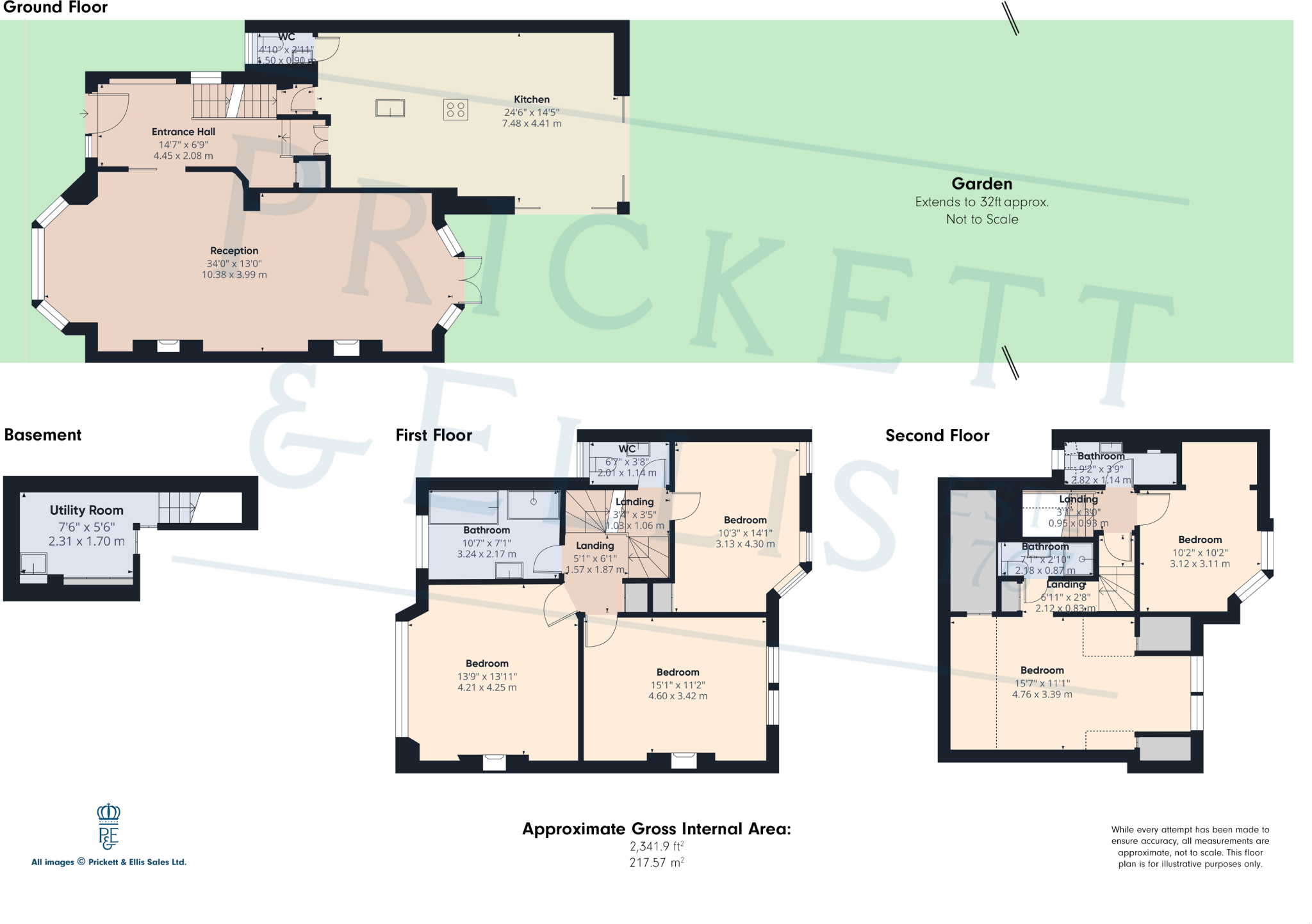 Leaside Avenue, London, N10 floorplan