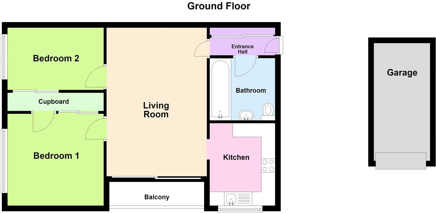Ilford Court, Binley Woods, Coventry floorplan
