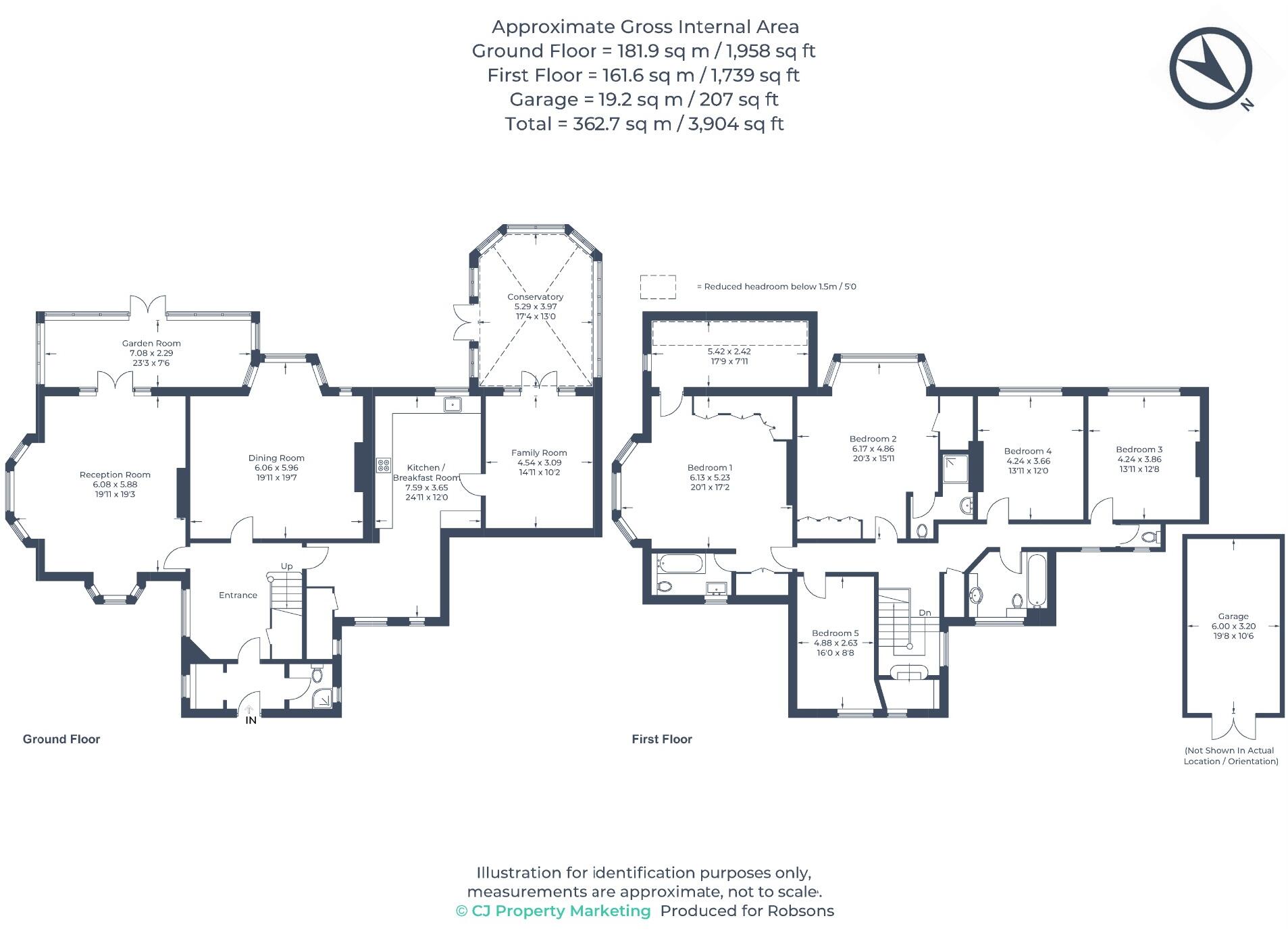 Copperkins Lane, Amersham floorplan