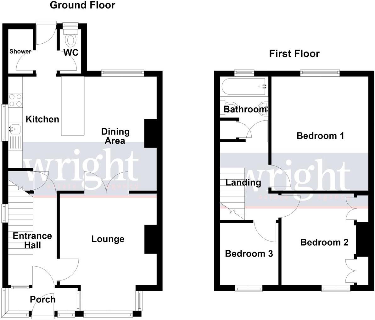 Large Garage & Driveway * Lake floorplan