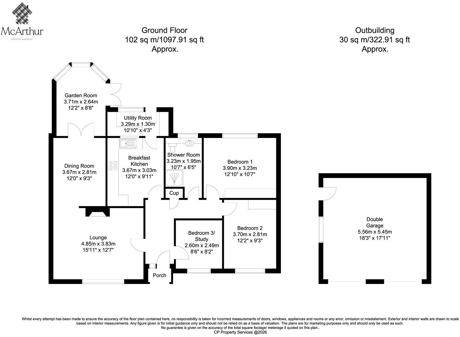 Grove Park, Misterton, Doncaster, DN10 floorplan