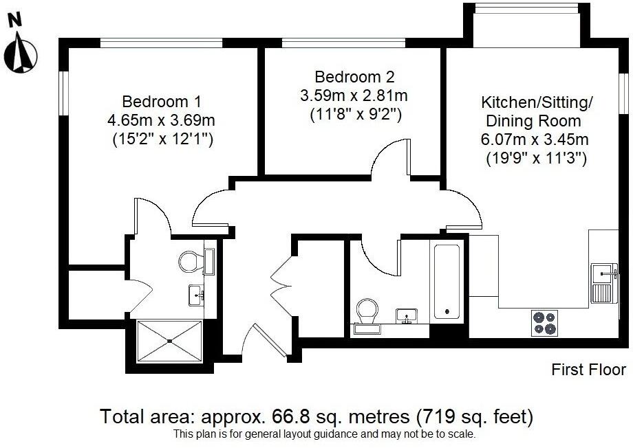 London Road, Riverhead, TN13 floorplan