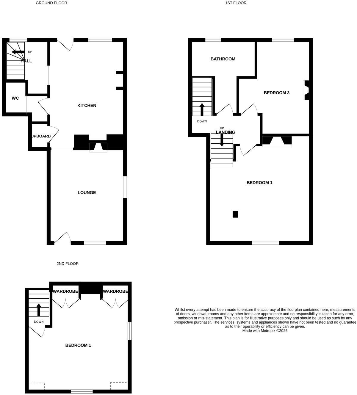 Barton Street, Tewkesbury, GL20 floorplan