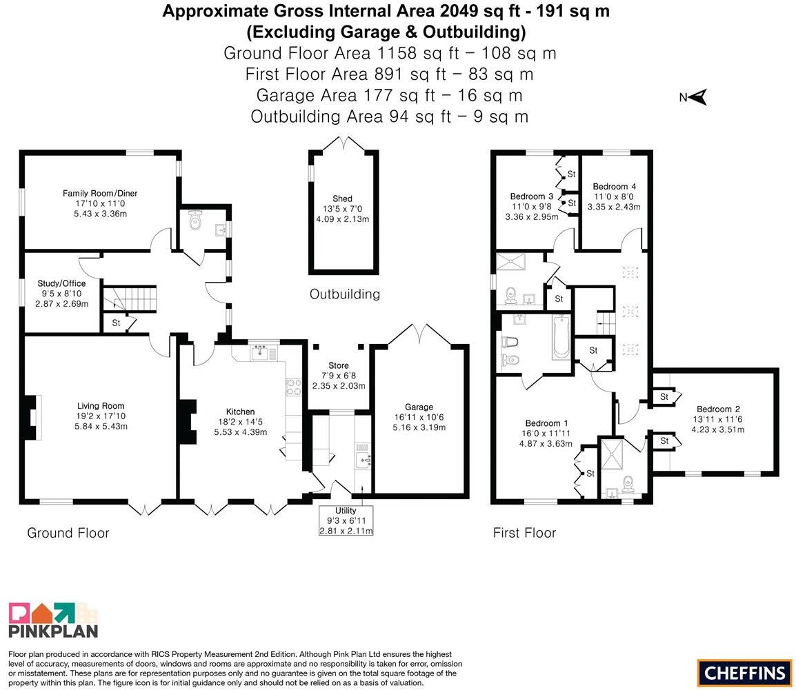 High Street, Shepreth, Royston floorplan